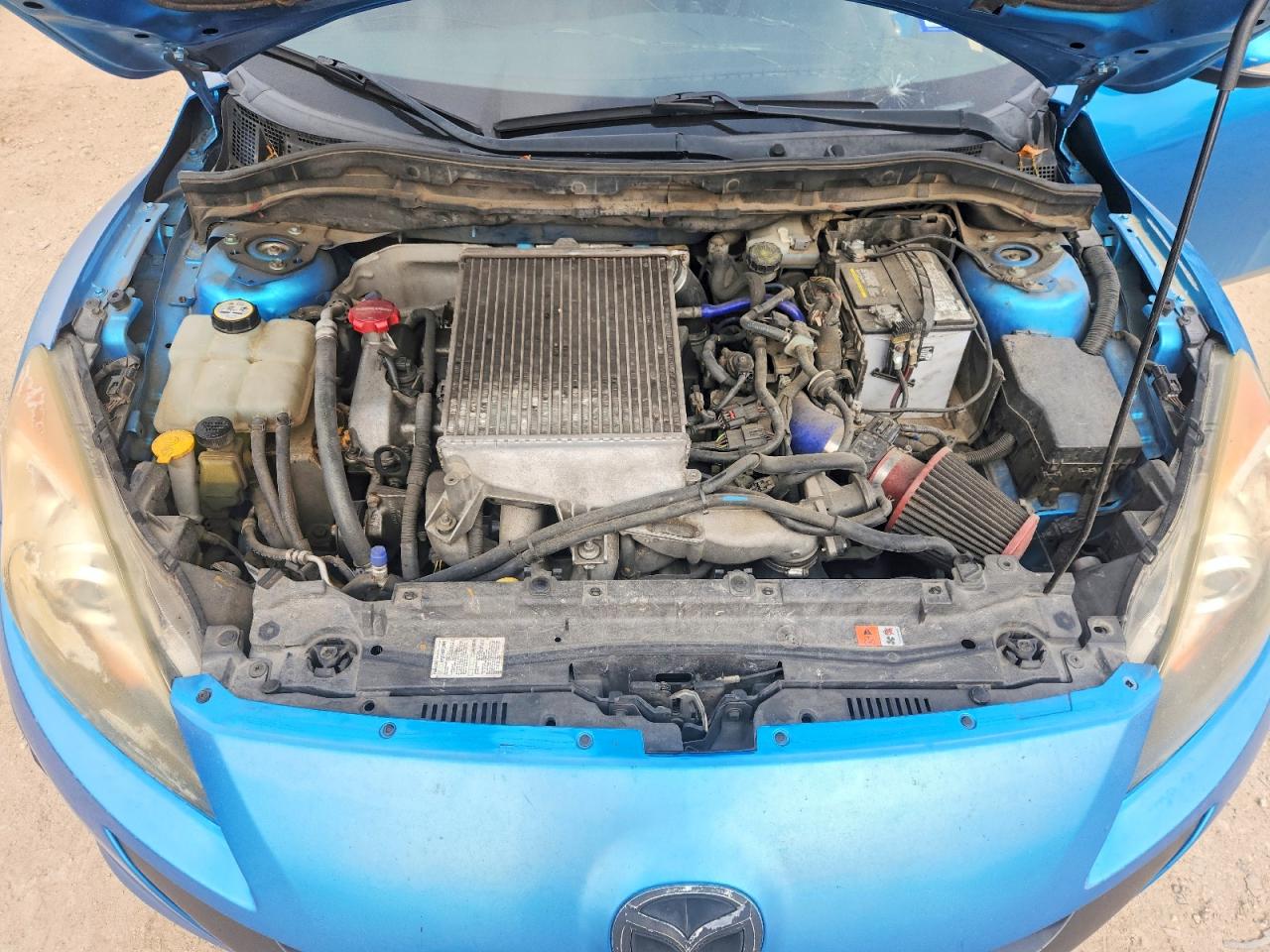 2010 Mazda Speed 3 Blue vin: JM1BL1H38A1184734