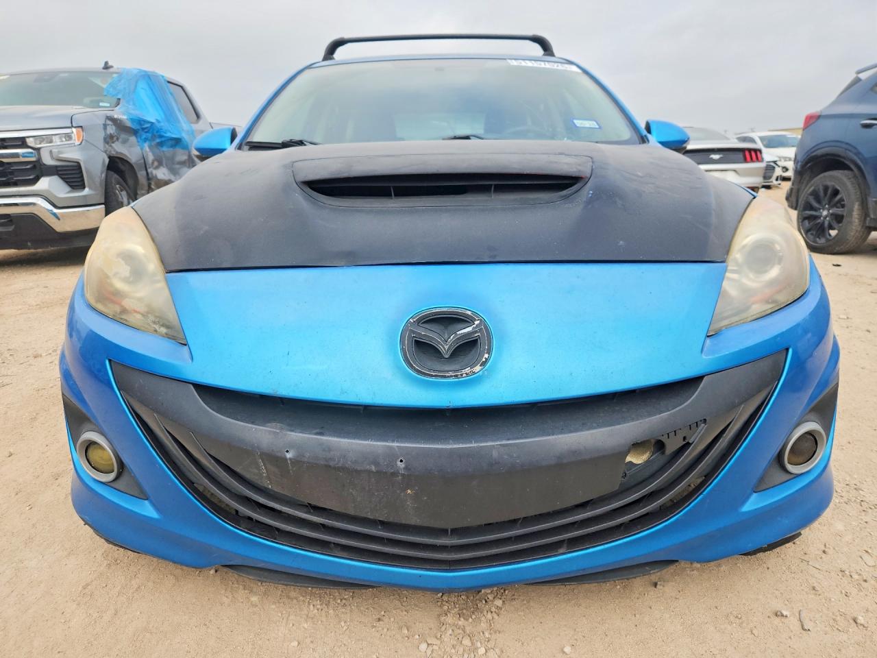 2010 Mazda Speed 3 Blue vin: JM1BL1H38A1184734