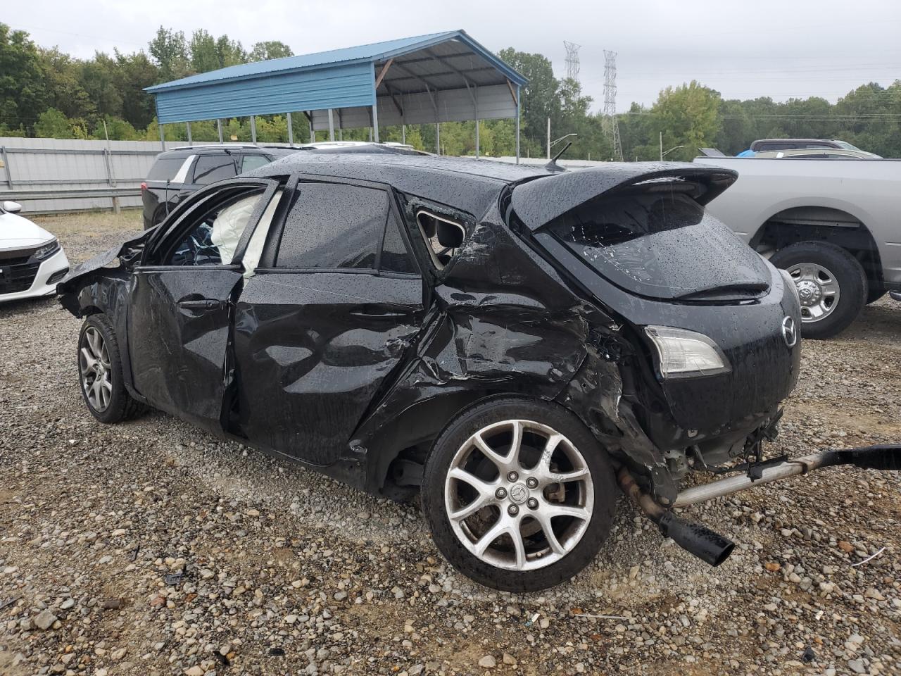2010 Mazda Speed 3 Black vin: JM1BL1H38A1311112