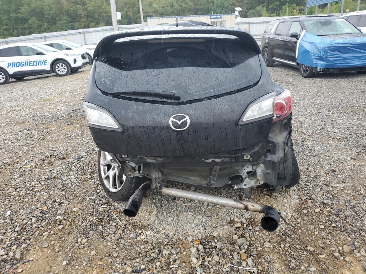 2010 Mazda Speed 3 Black vin: JM1BL1H38A1311112