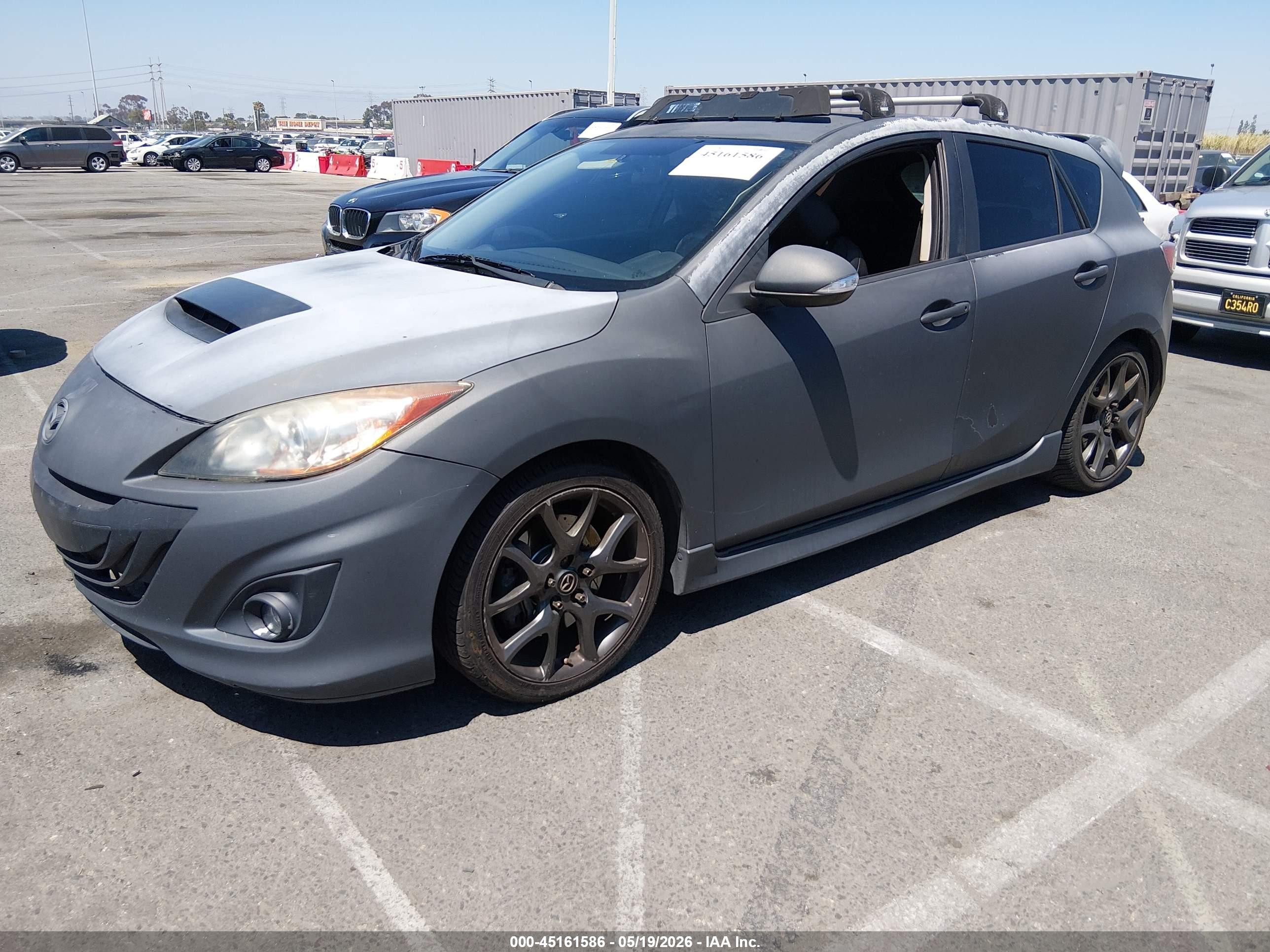 2010 Mazda Mazdaspeed3 Sport Серый vin: JM1BL1H40A1309699