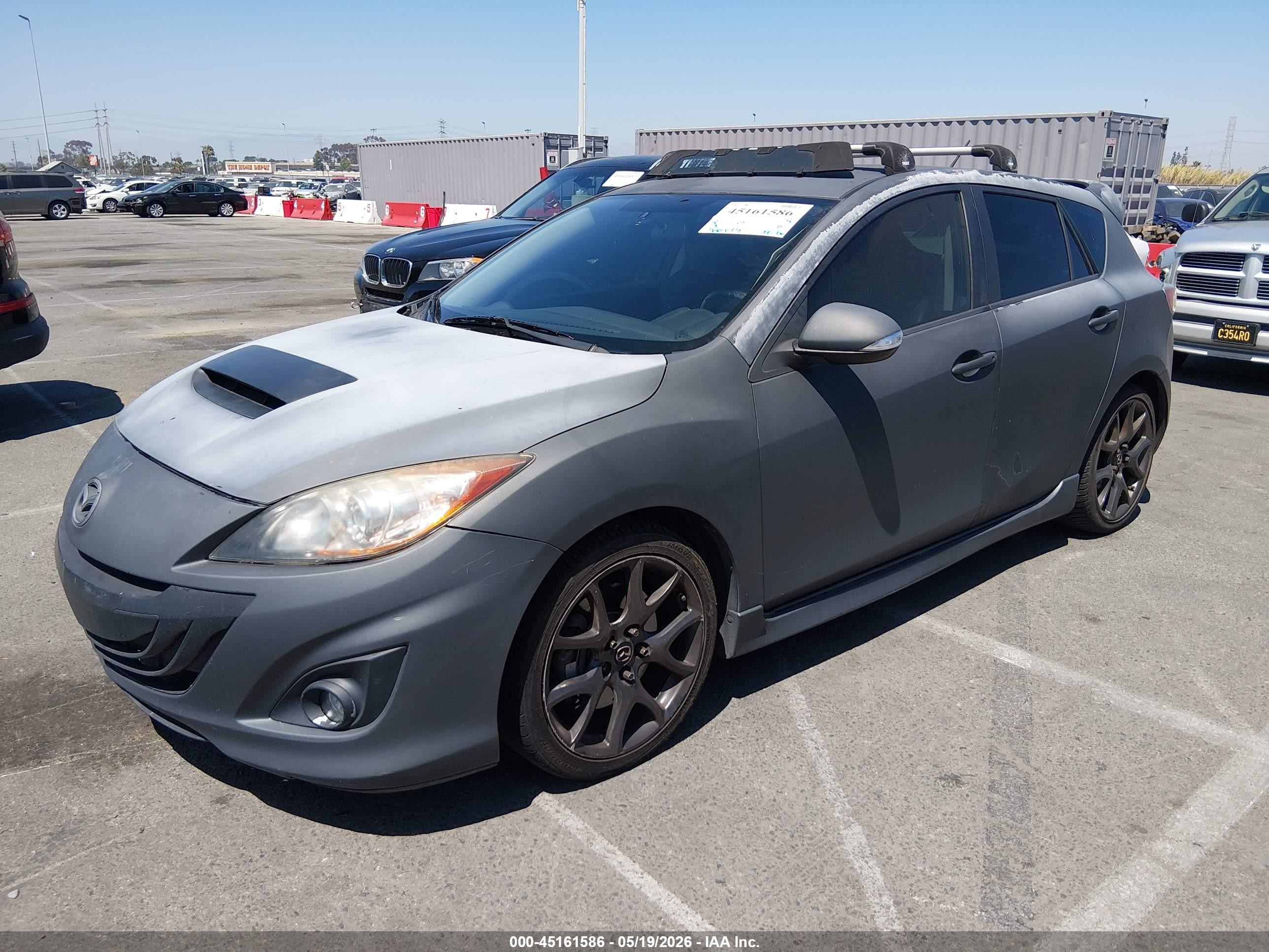 2010 Mazda Mazdaspeed3 Sport Серый vin: JM1BL1H40A1309699