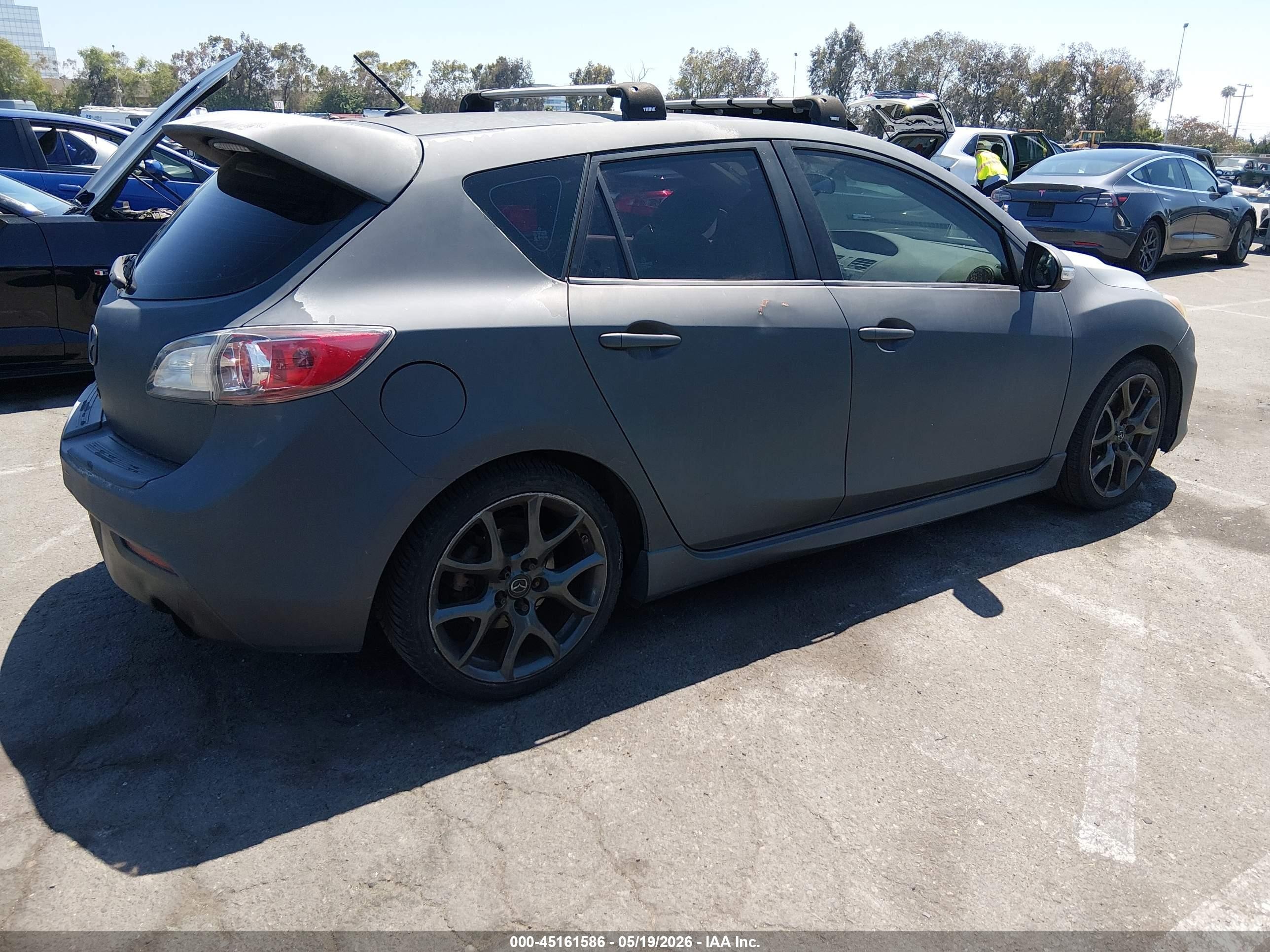 2010 Mazda Mazdaspeed3 Sport Серый vin: JM1BL1H40A1309699