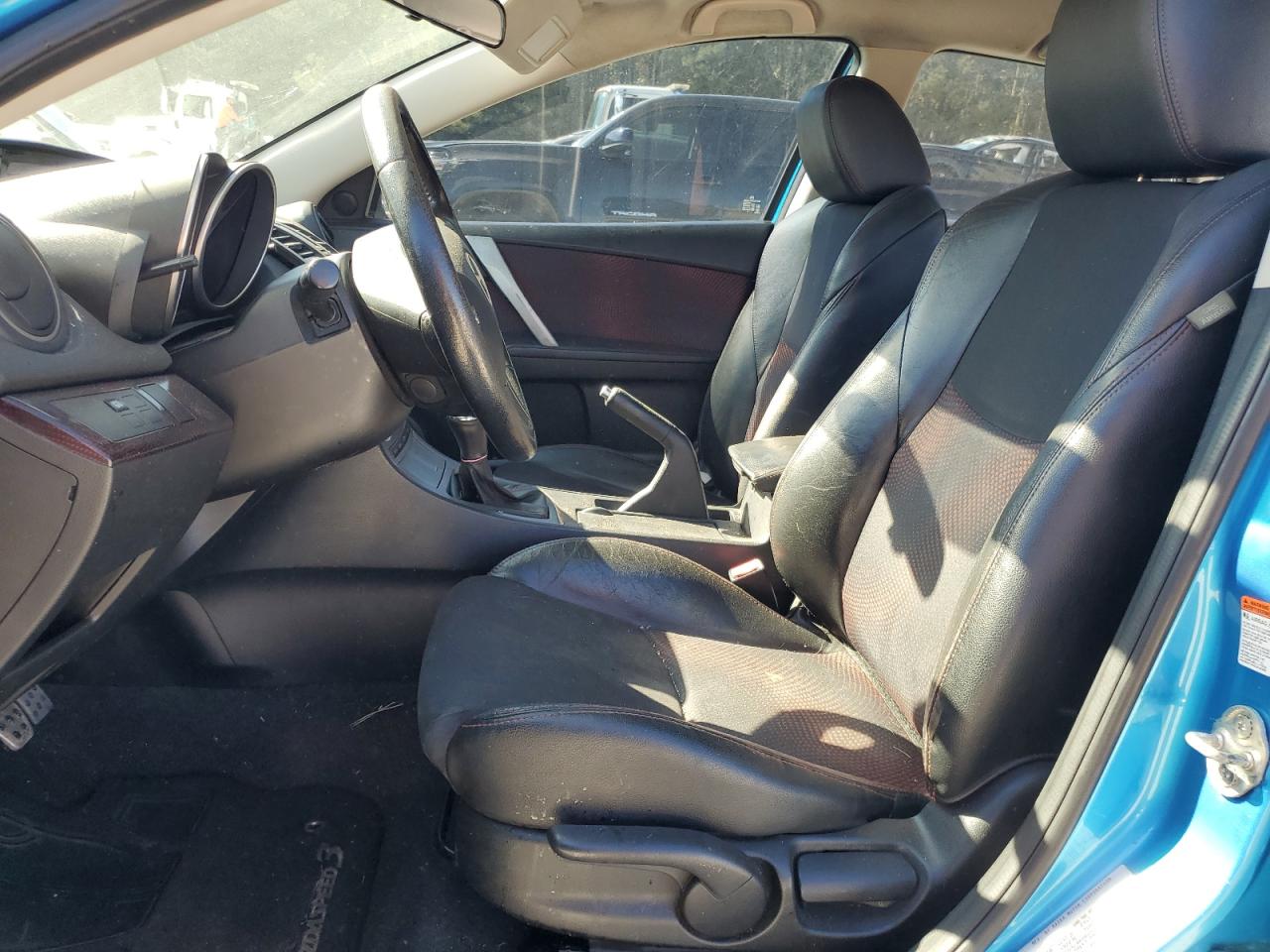 2010 Mazda Speed 3 Blue vin: JM1BL1H41A1334255