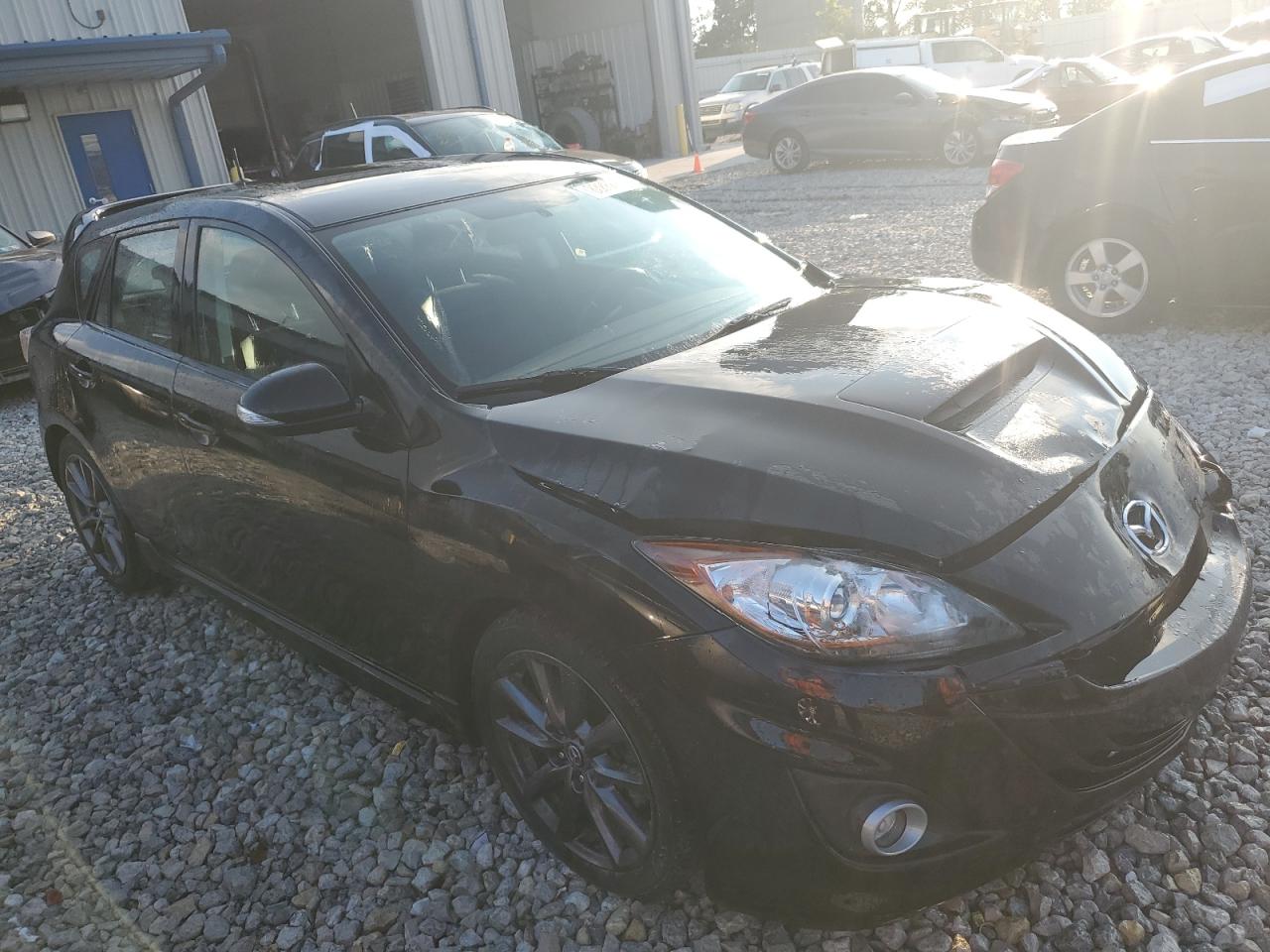 2010 Mazda Speed 3 Black vin: JM1BL1H42A1283445
