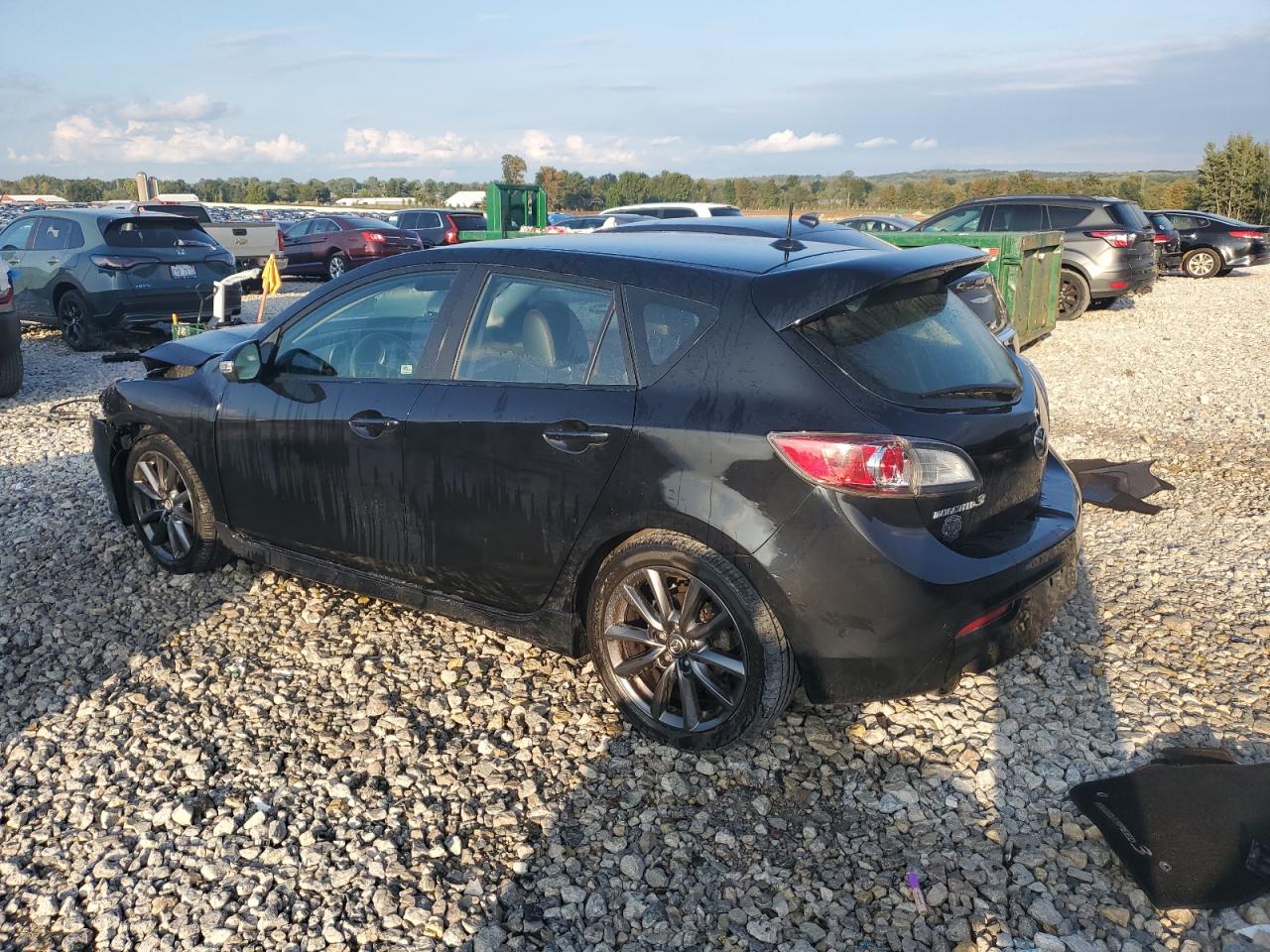 2010 Mazda Speed 3 Black vin: JM1BL1H42A1283445