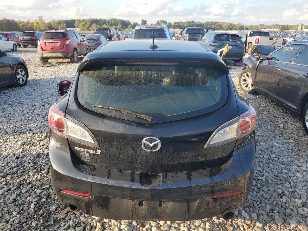2010 Mazda Speed 3 Black vin: JM1BL1H42A1283445