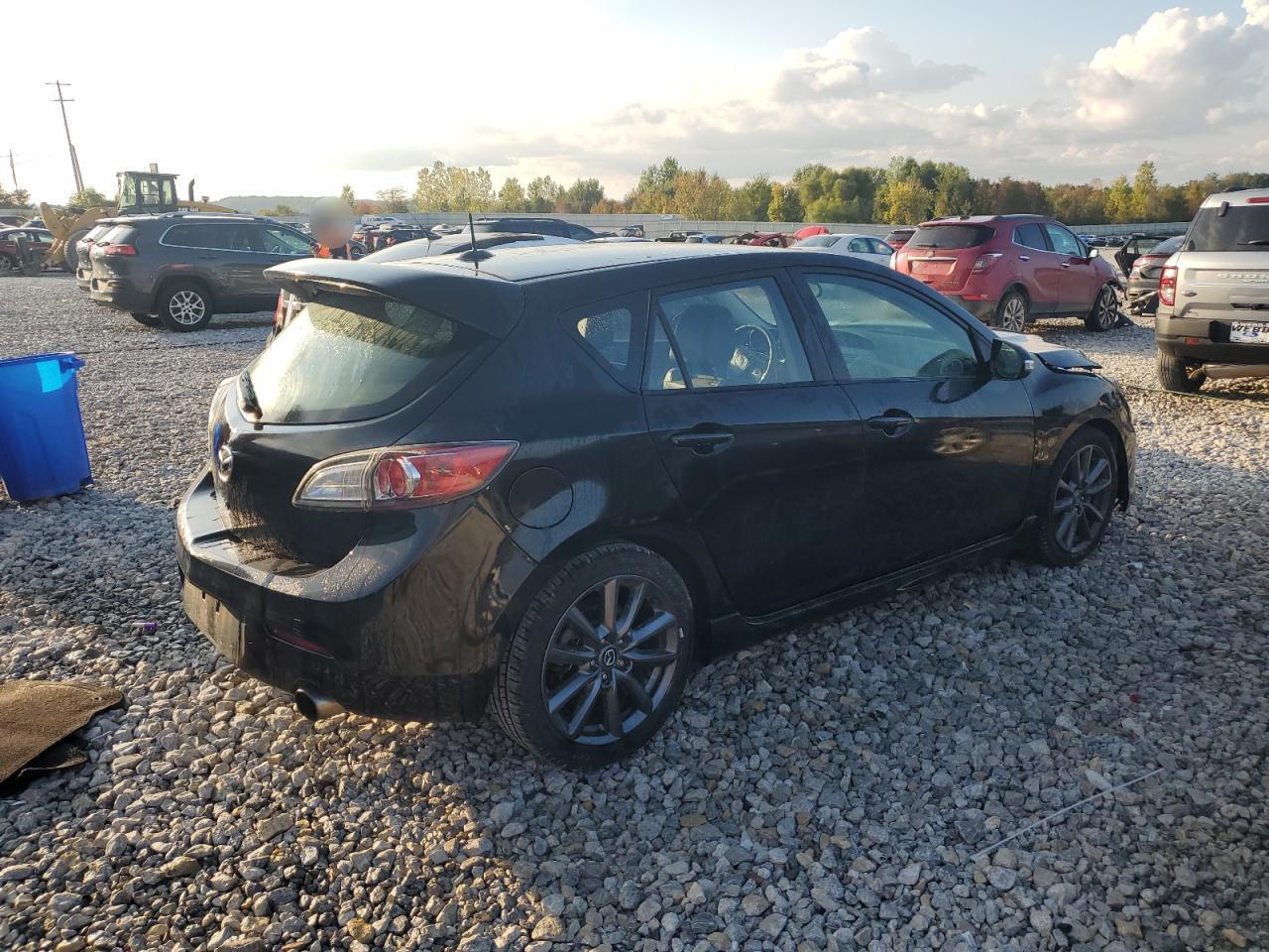2010 Mazda Speed 3 Black vin: JM1BL1H42A1283445