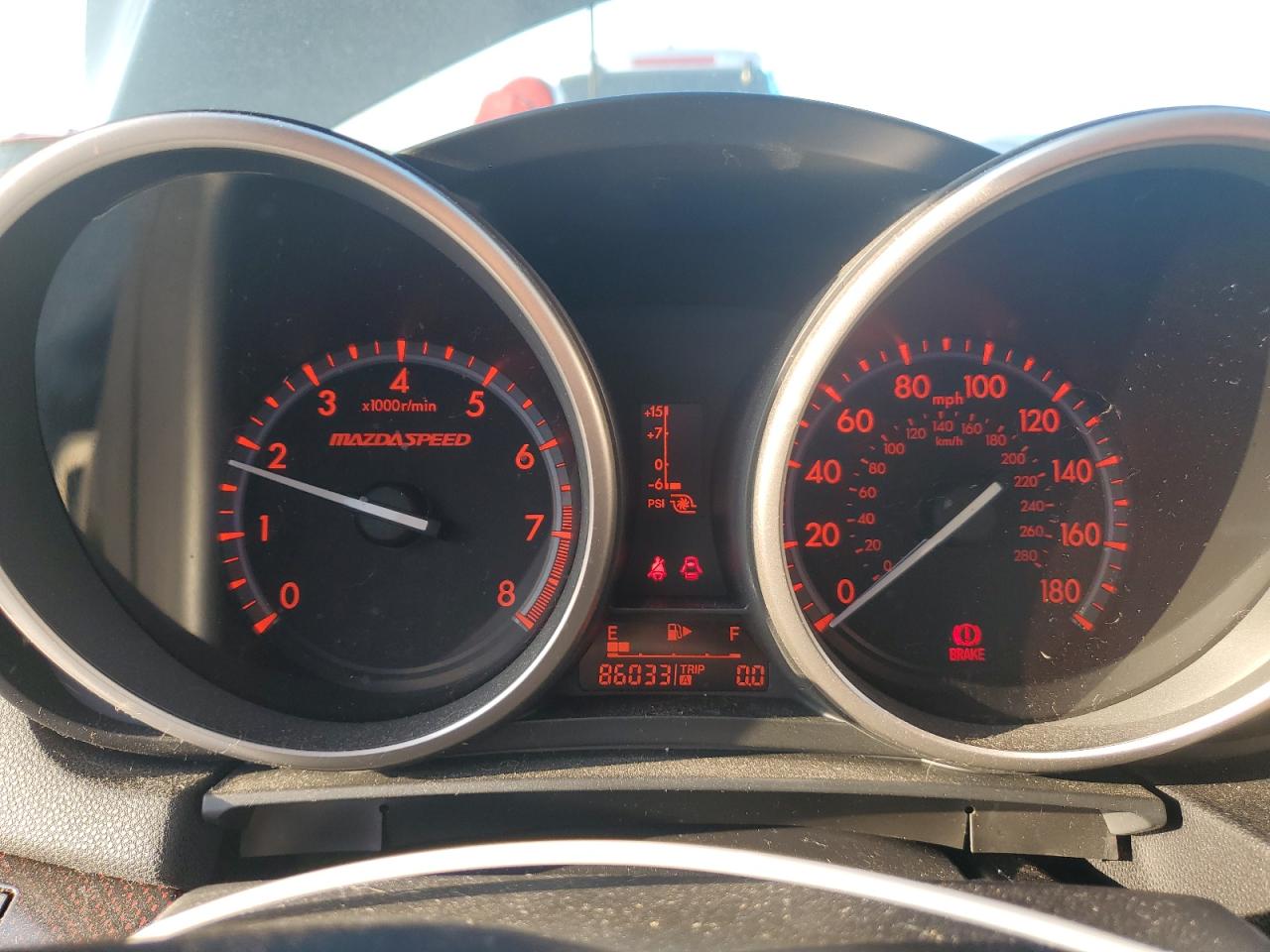 2010 Mazda Speed 3 Black vin: JM1BL1H42A1283445
