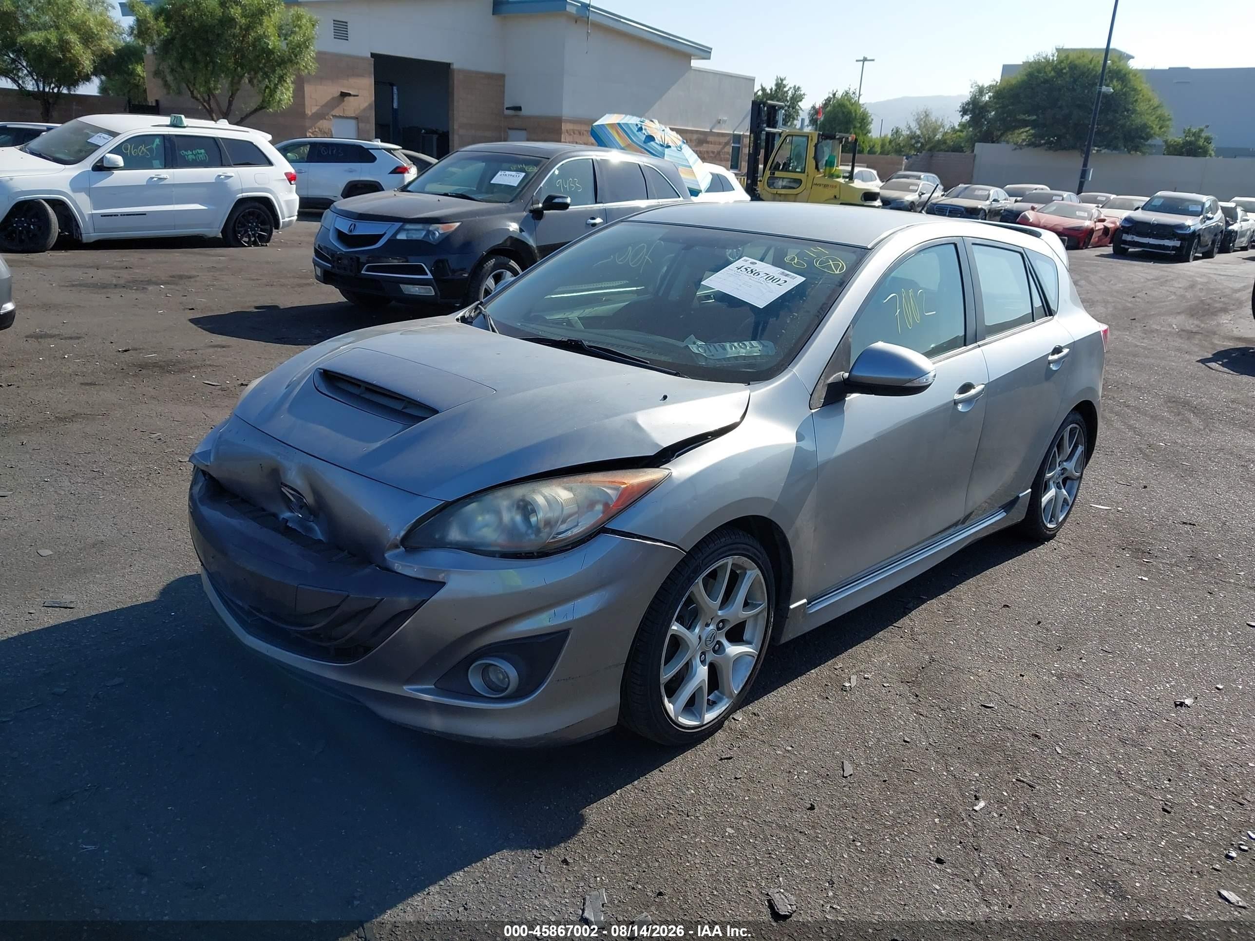 2010 Mazda Mazdaspeed3 Sport Silver vin: JM1BL1H42A1306772