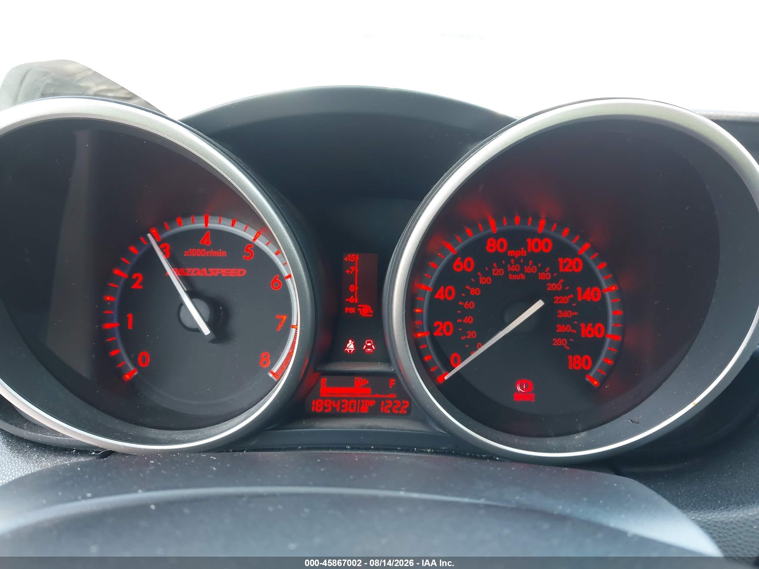 2010 Mazda Mazdaspeed3 Sport Silver vin: JM1BL1H42A1306772