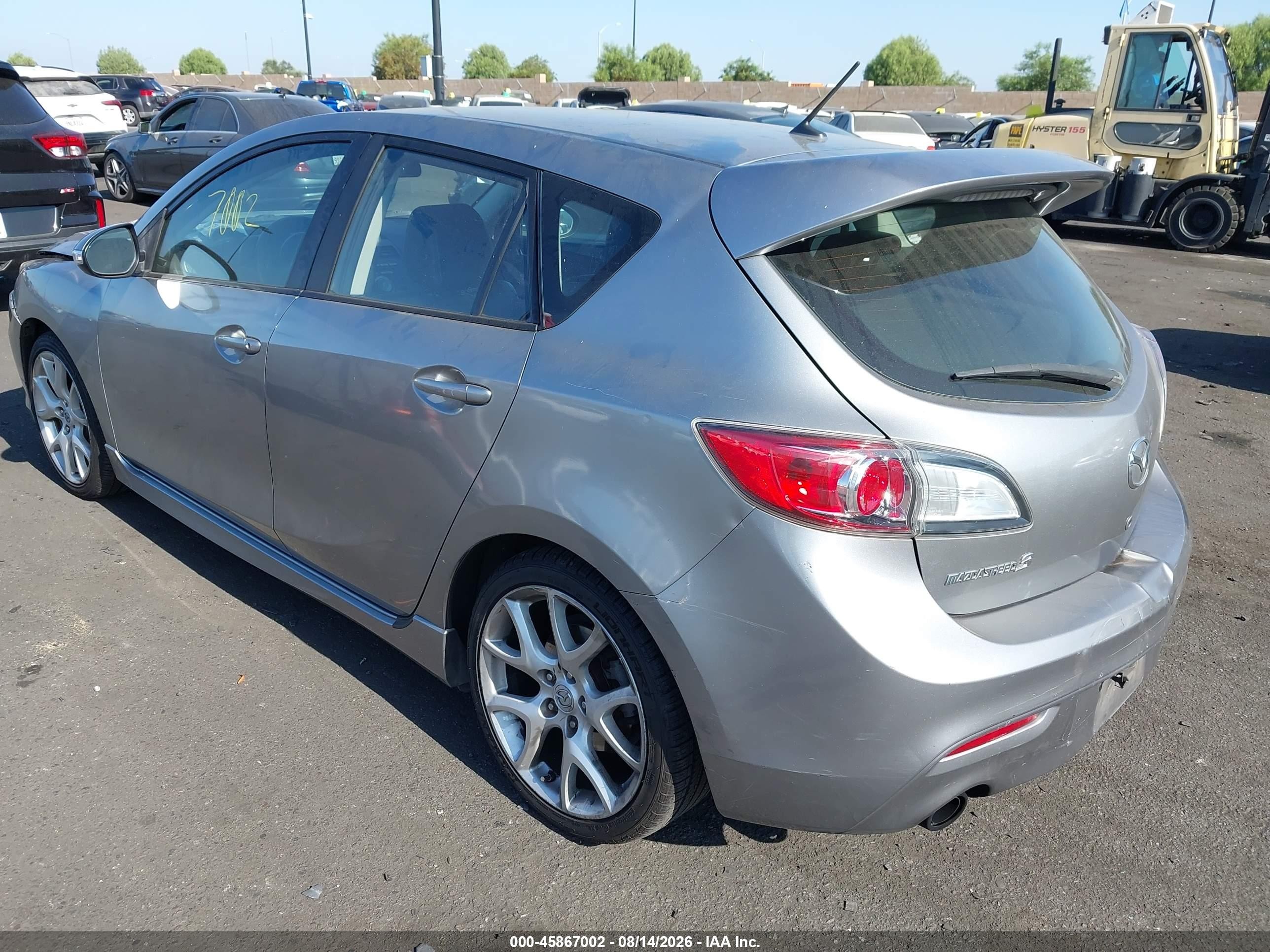 2010 Mazda Mazdaspeed3 Sport Silver vin: JM1BL1H42A1306772