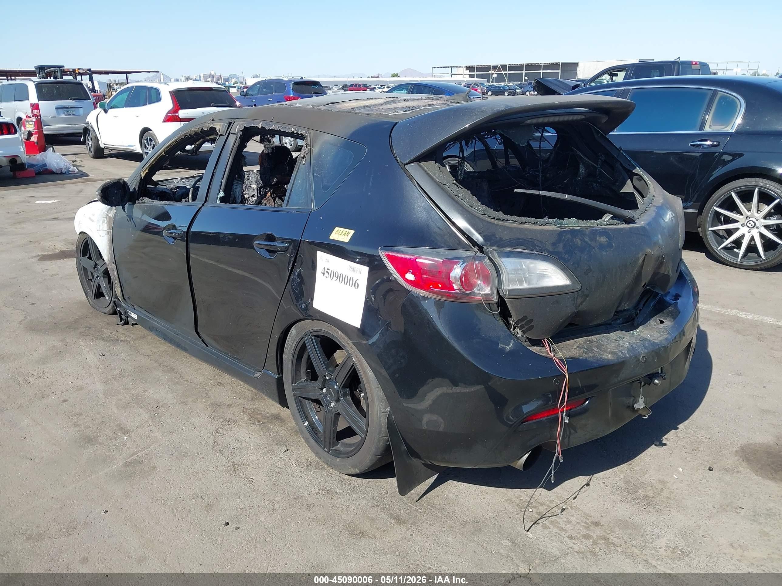 2010 Mazda Mazdaspeed3 Sport Серый vin: JM1BL1H43A1265049