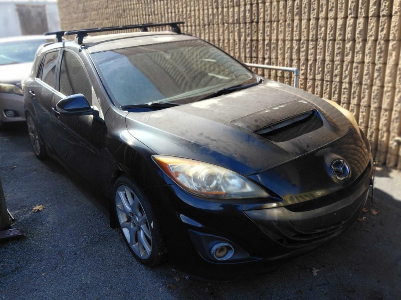 2010 Mazda Speed 3 Black vin: JM1BL1H44A1256277