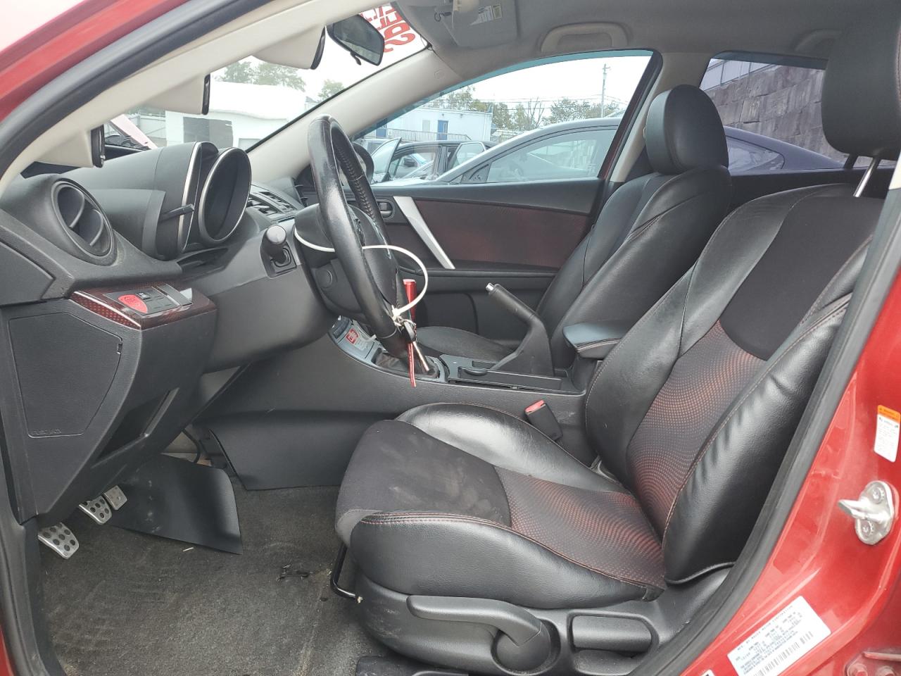 2010 Mazda Speed 3 Red vin: JM1BL1H44A1263780