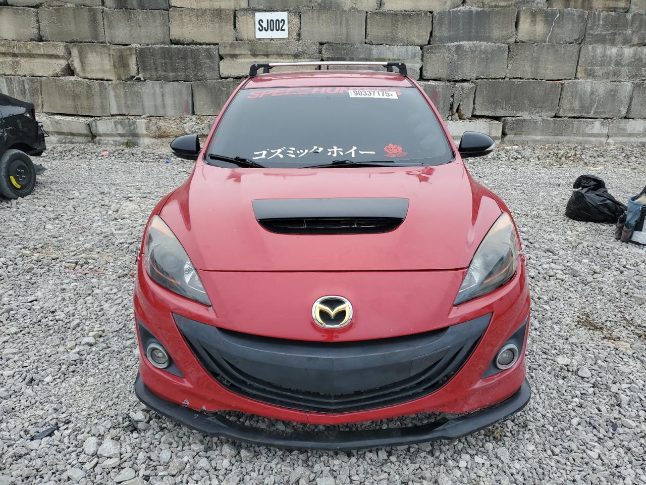2010 Mazda Speed 3 Red vin: JM1BL1H44A1263780