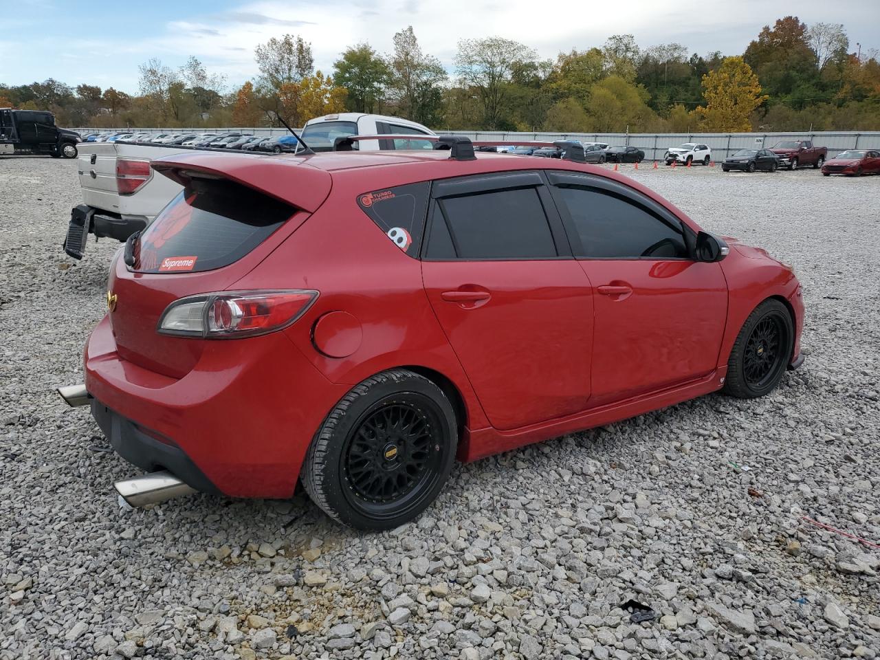 2010 Mazda Speed 3 Red vin: JM1BL1H44A1263780