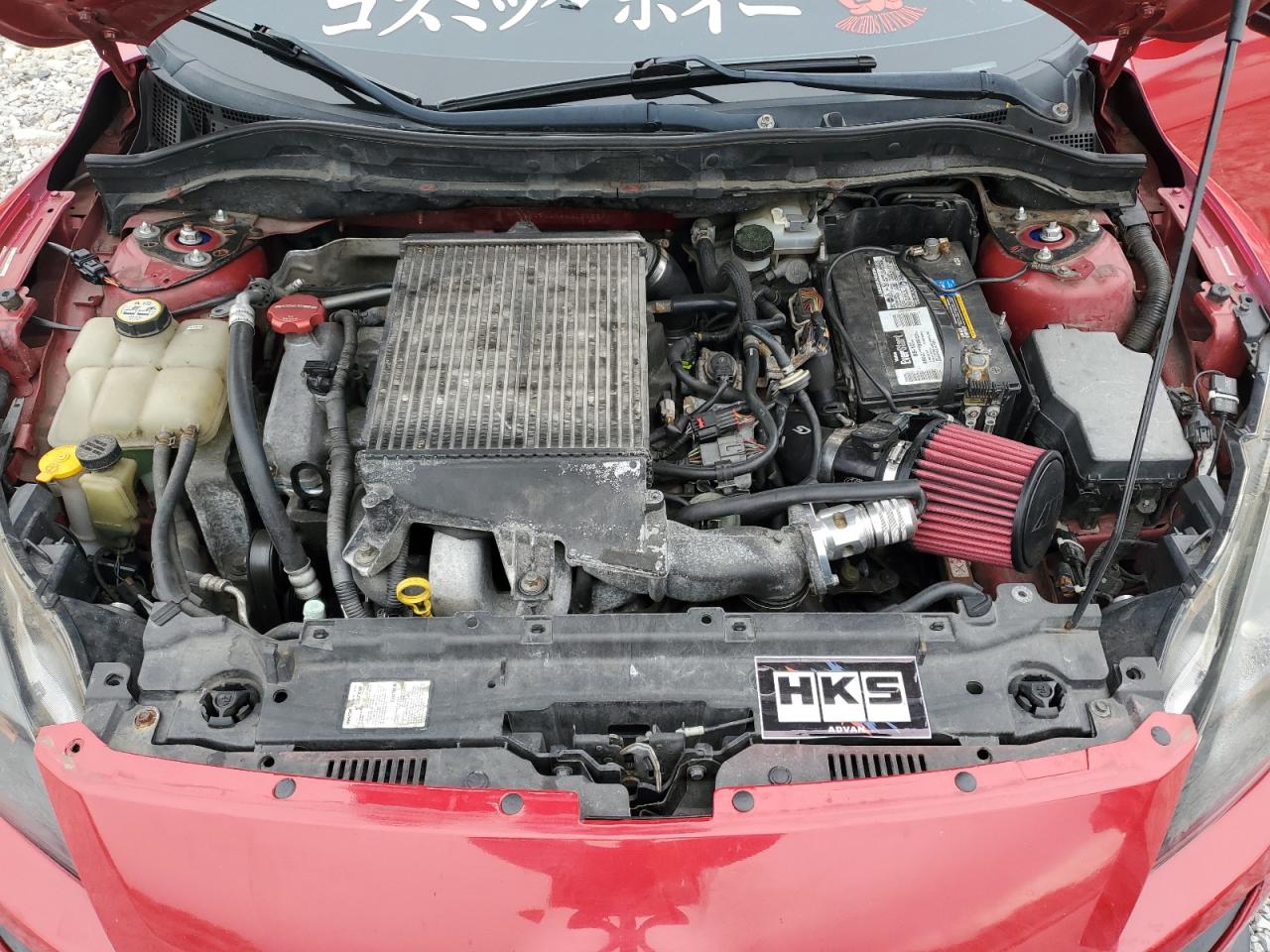 2010 Mazda Speed 3 Red vin: JM1BL1H44A1263780