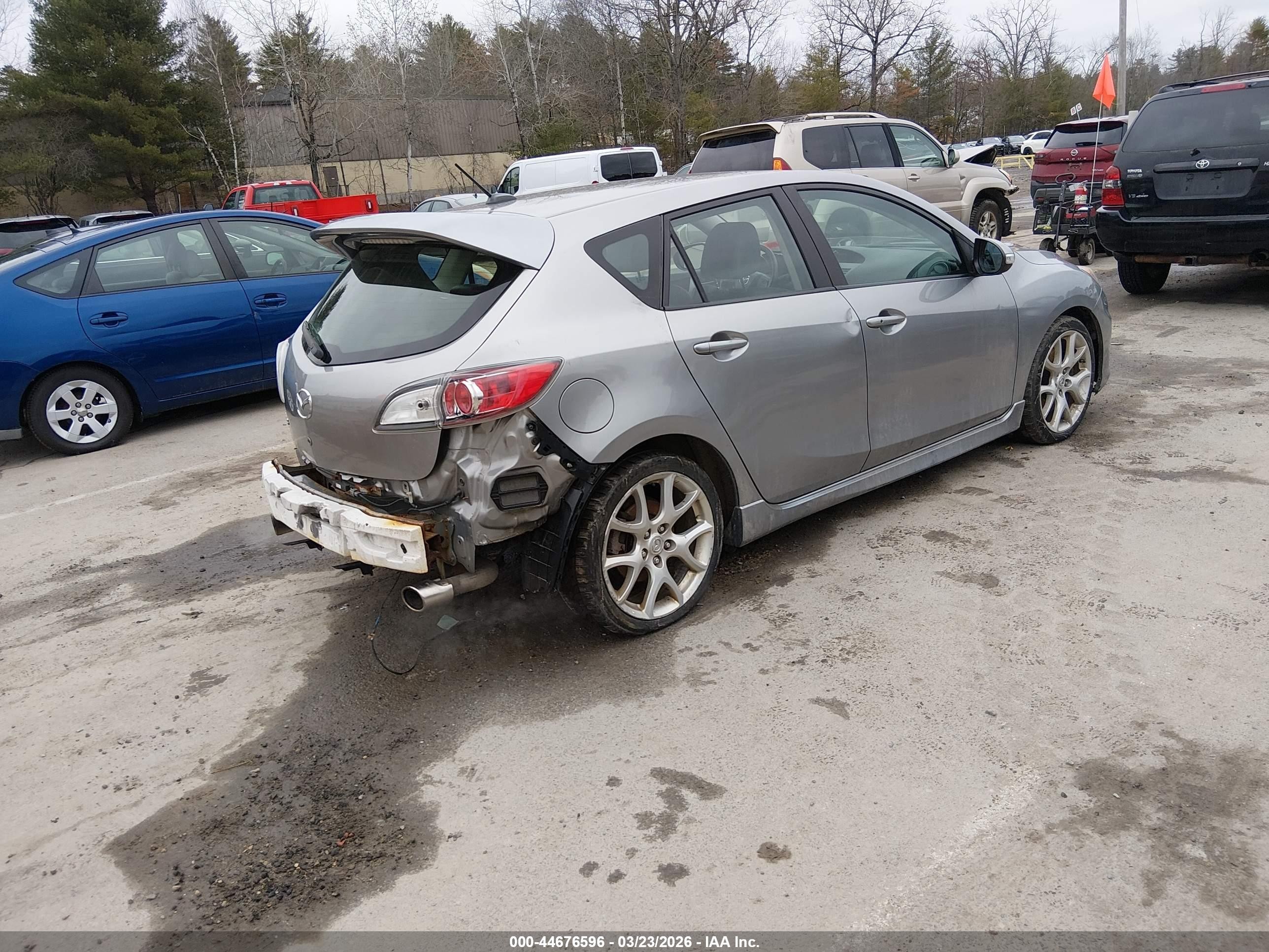 2010 Mazda Mazdaspeed3 Sport Gray vin: JM1BL1H46A1277535
