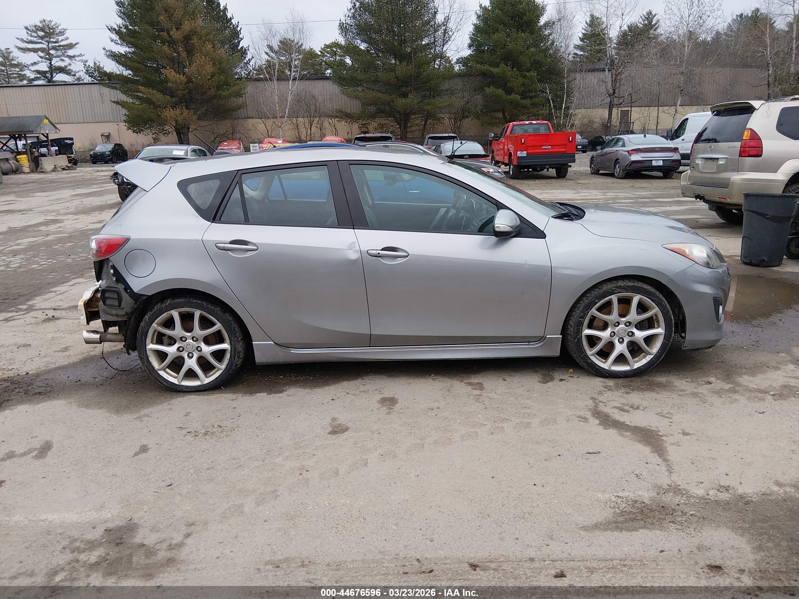 2010 Mazda Mazdaspeed3 Sport Gray vin: JM1BL1H46A1277535