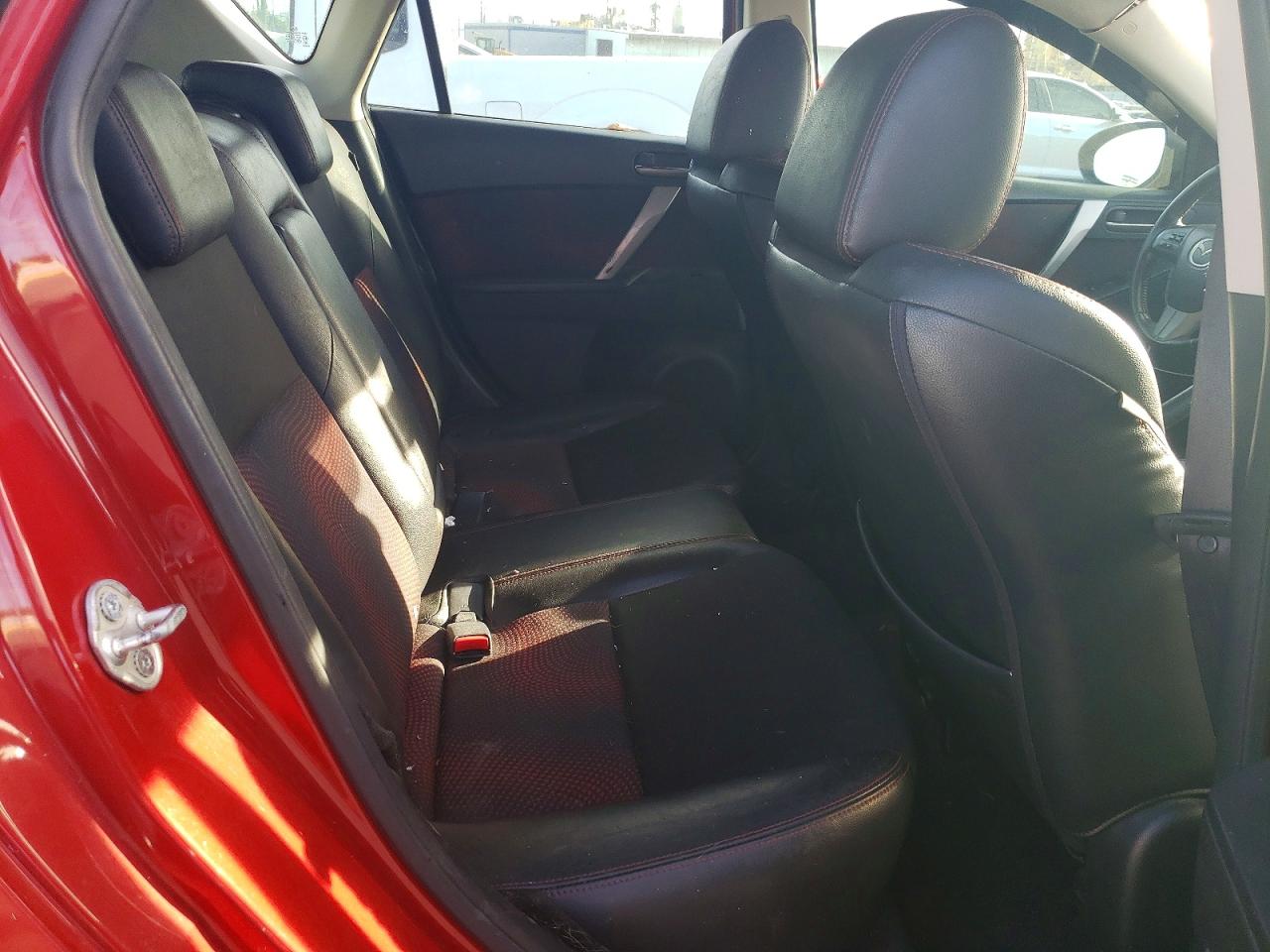 2010 Mazda Speed 3 Red vin: JM1BL1H46A1307021
