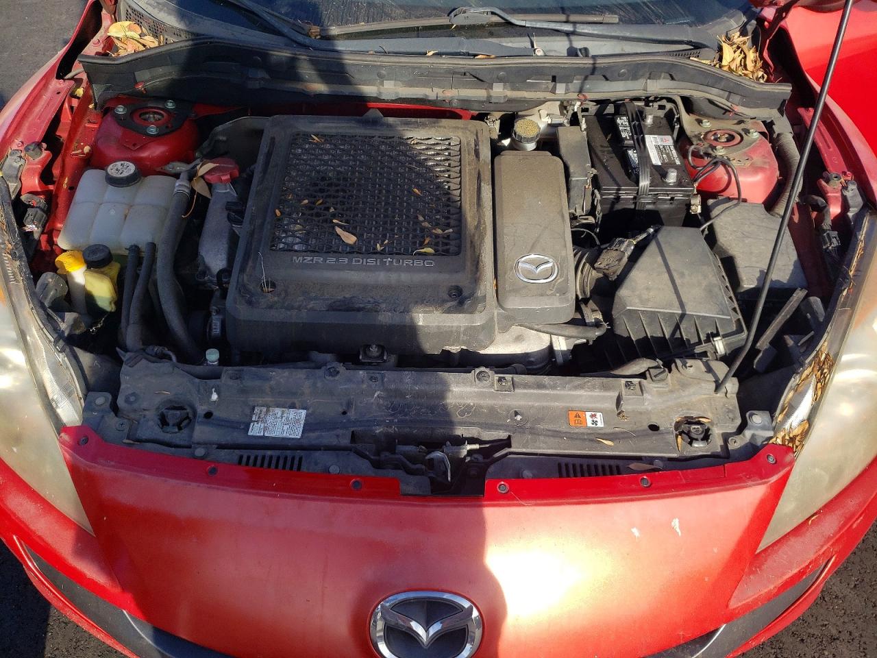 2010 Mazda Speed 3 Red vin: JM1BL1H46A1307021