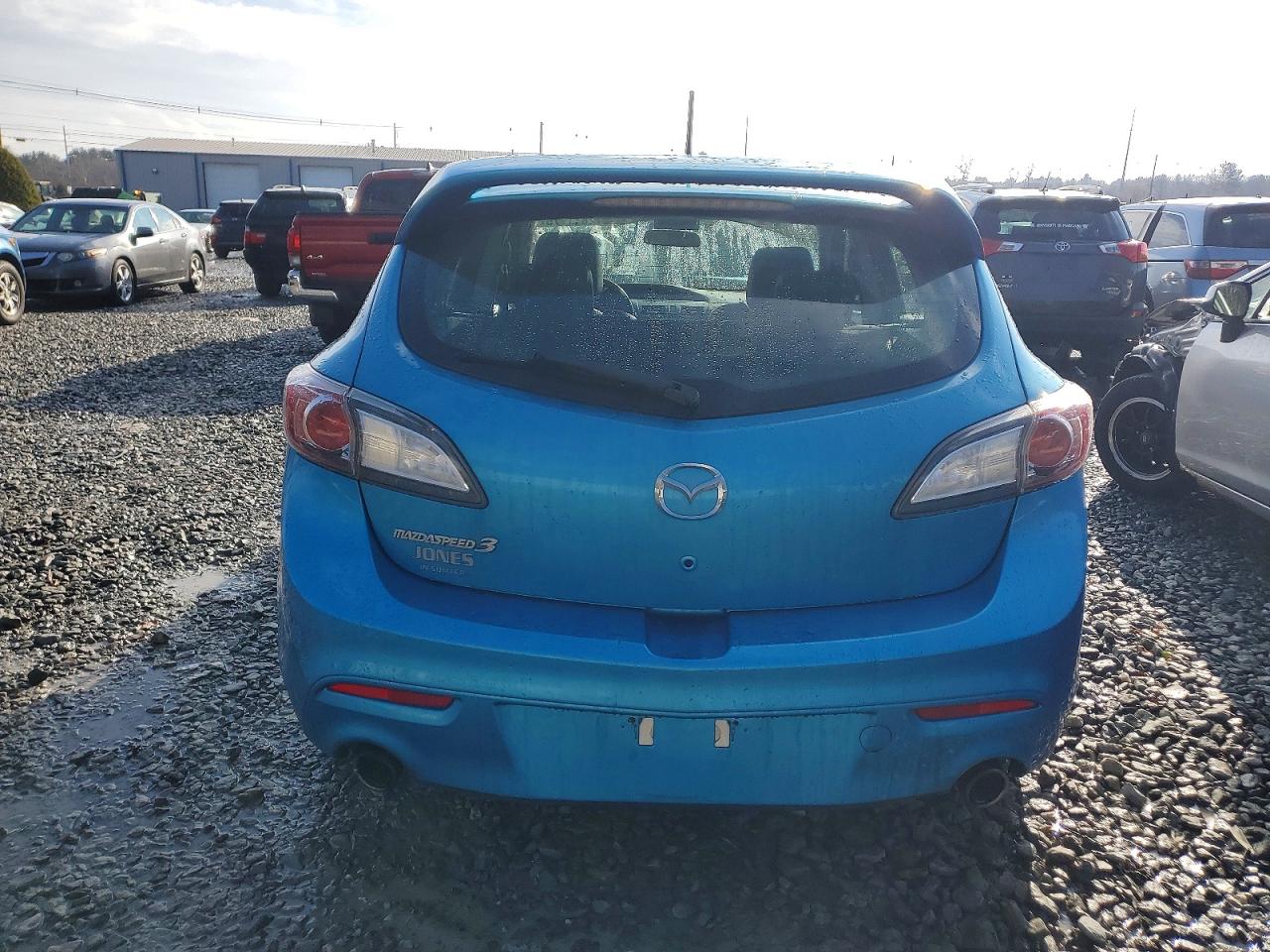 2010 Mazda Speed 3 Blue vin: JM1BL1H48A1327125
