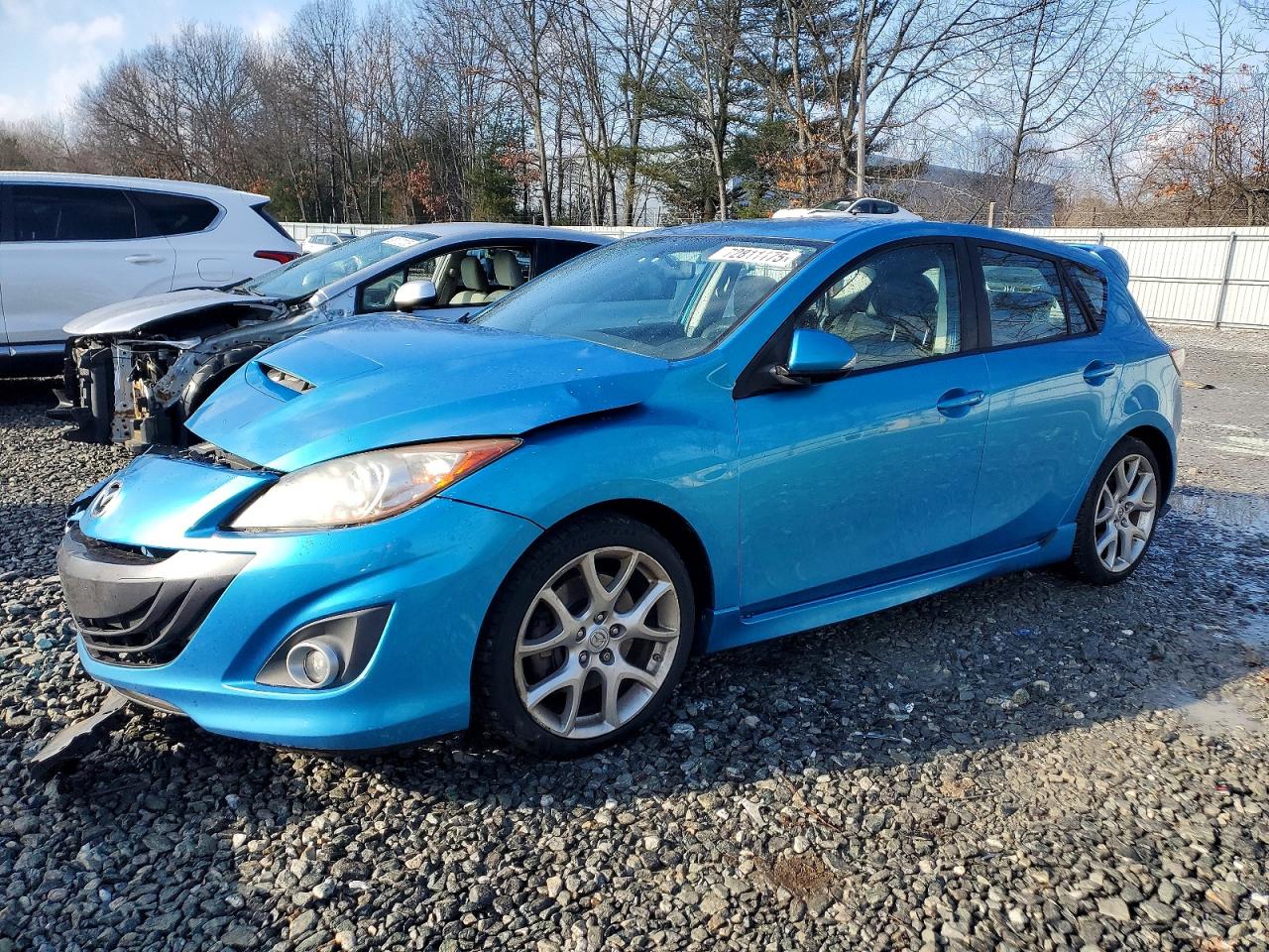 2010 Mazda Speed 3 Синий vin: JM1BL1H48A1327125