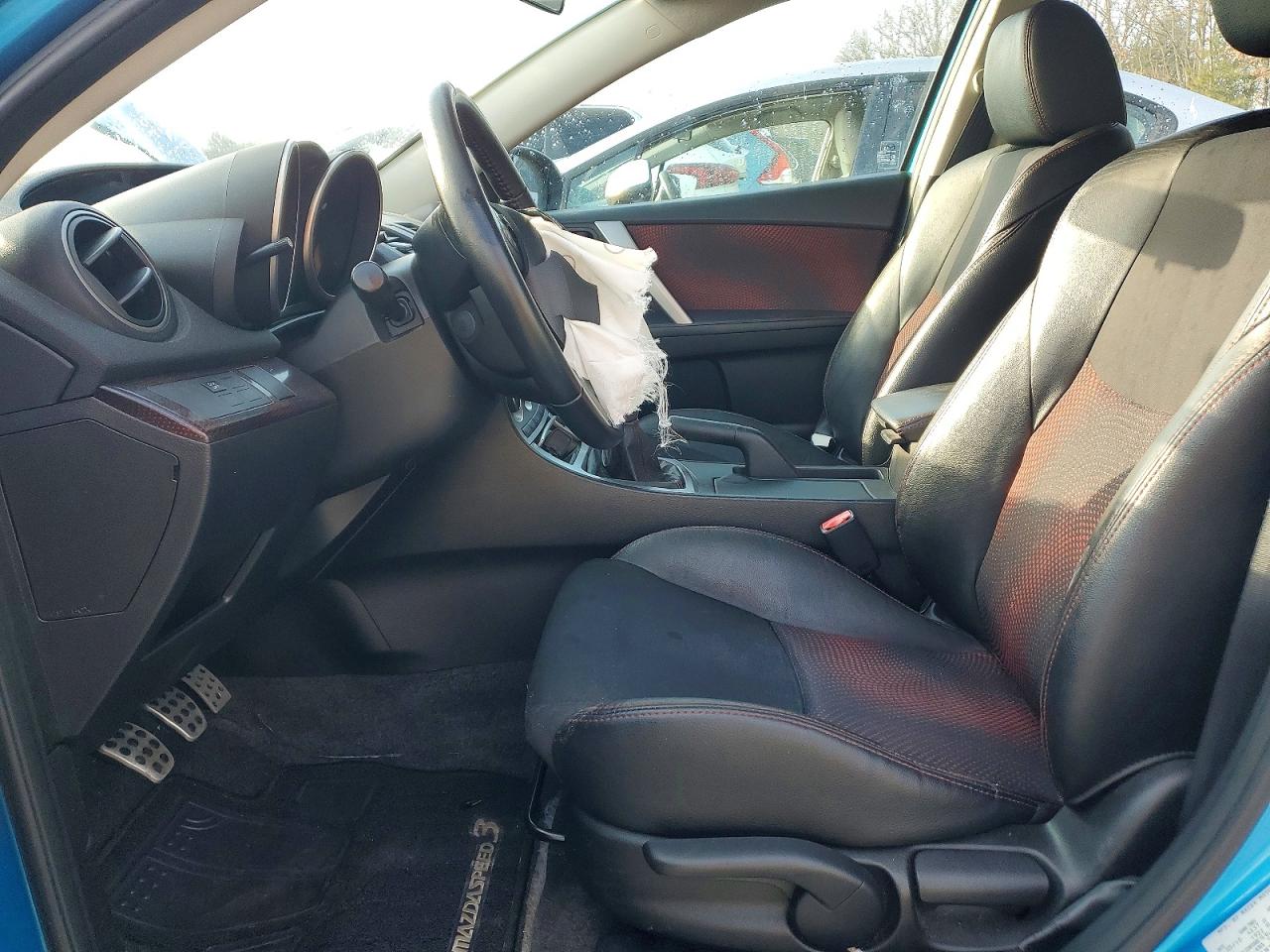 2010 Mazda Speed 3 Blue vin: JM1BL1H48A1327125
