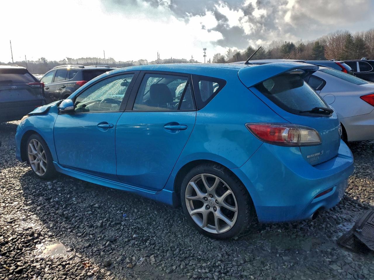 2010 Mazda Speed 3 Blue vin: JM1BL1H48A1327125