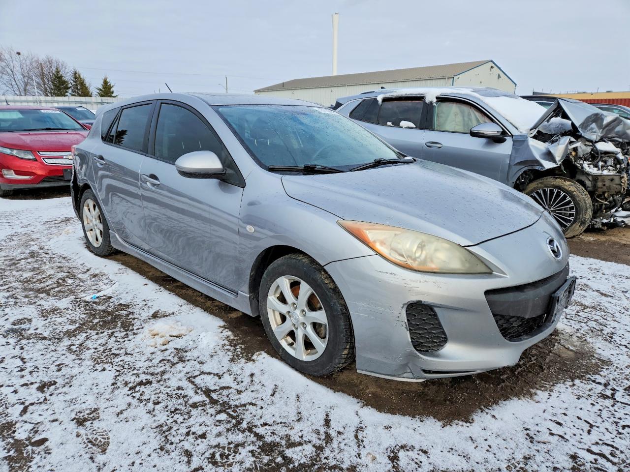2010 Mazda 3 S Silver vin: JM1BL1H50A1148389