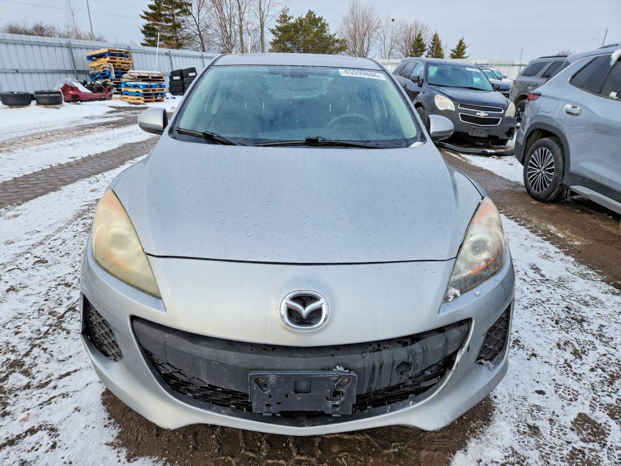 2010 Mazda 3 S Silver vin: JM1BL1H50A1148389