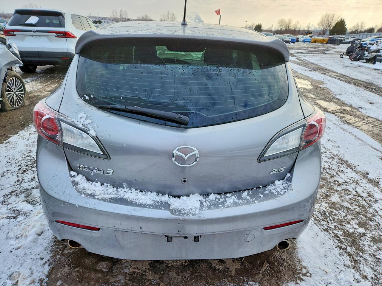 2010 Mazda 3 S Silver vin: JM1BL1H50A1148389