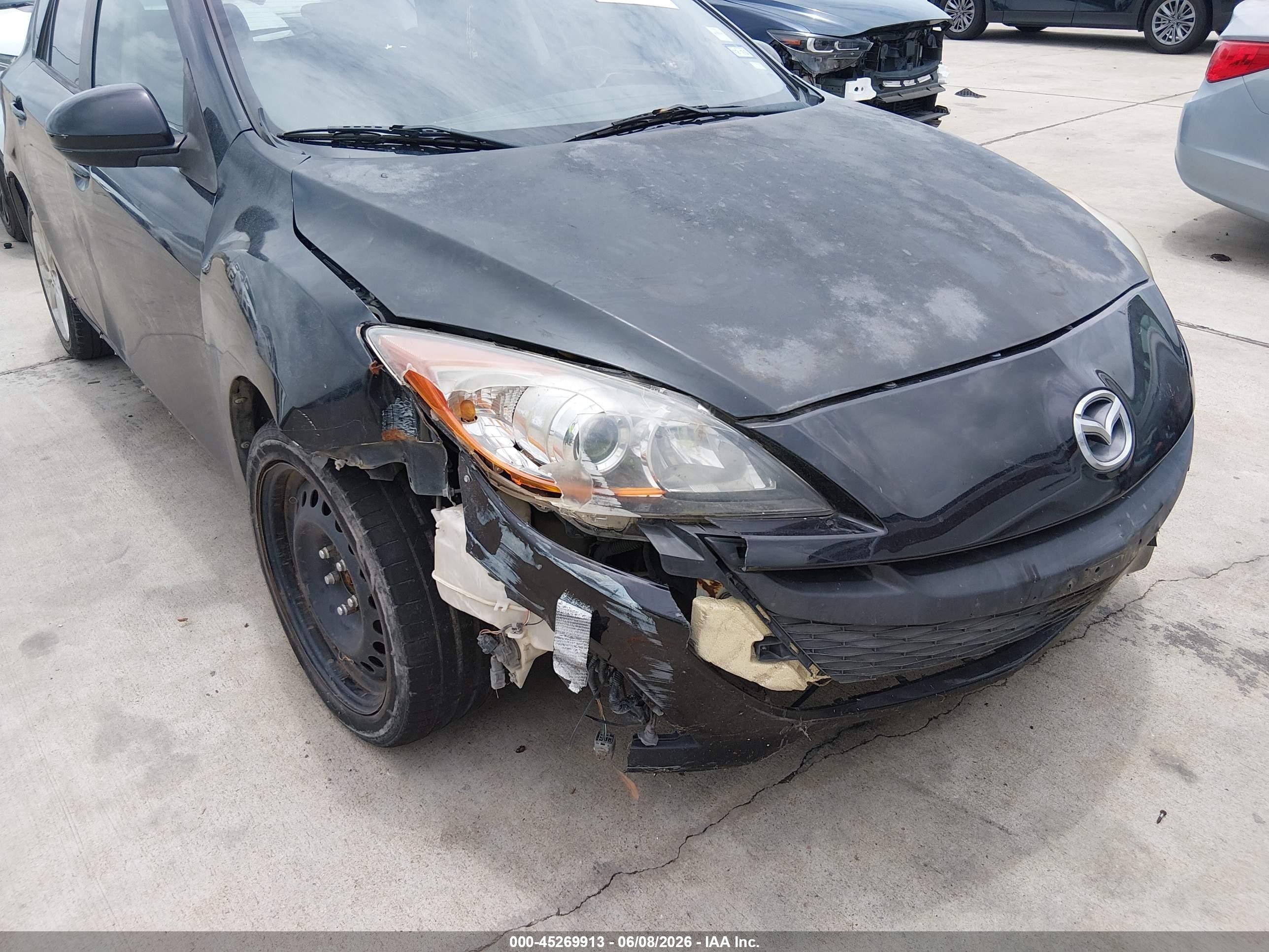 2010 Mazda Mazda3 S Sport Black vin: JM1BL1H50A1317844