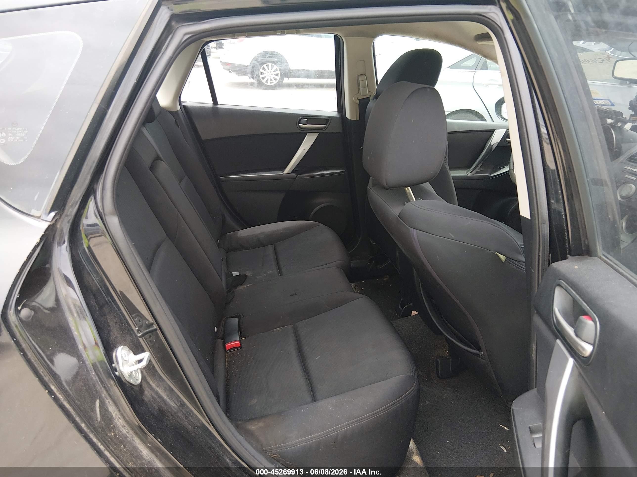 2010 Mazda Mazda3 S Sport Black vin: JM1BL1H50A1317844
