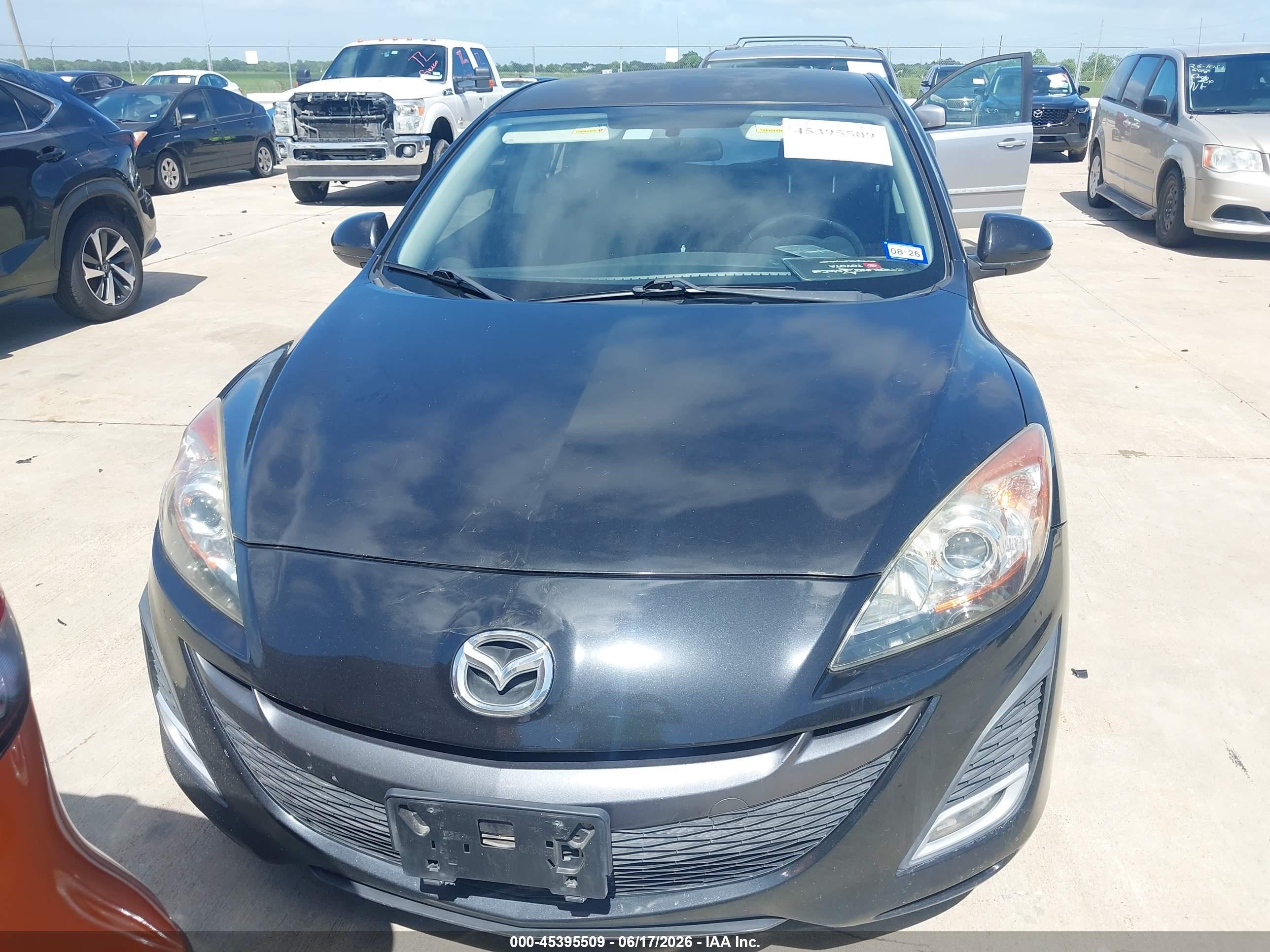 2010 Mazda Mazda3 S Sport Black vin: JM1BL1H50A1323188