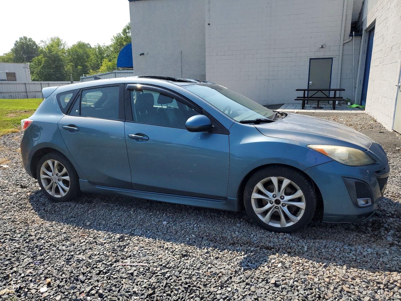2010 Mazda 3 S Blue vin: JM1BL1H50A1332182