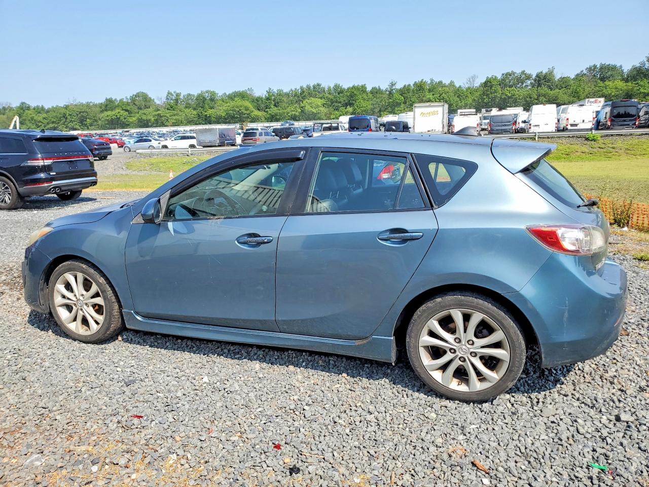 2010 Mazda 3 S Blue vin: JM1BL1H50A1332182