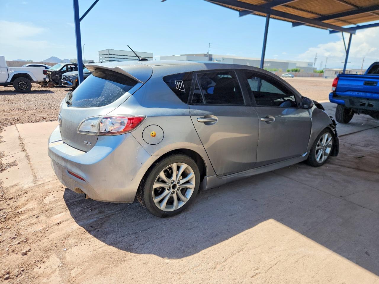 2010 Mazda 3 S Серебряный vin: JM1BL1H50A1340797