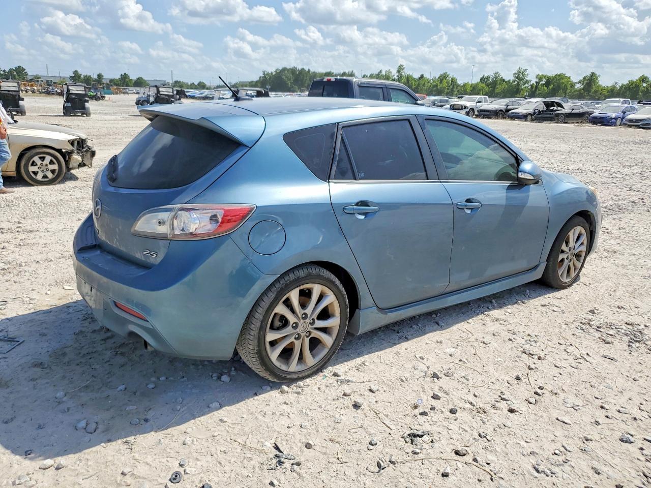 2010 Mazda 3 S Blue vin: JM1BL1H51A1104692