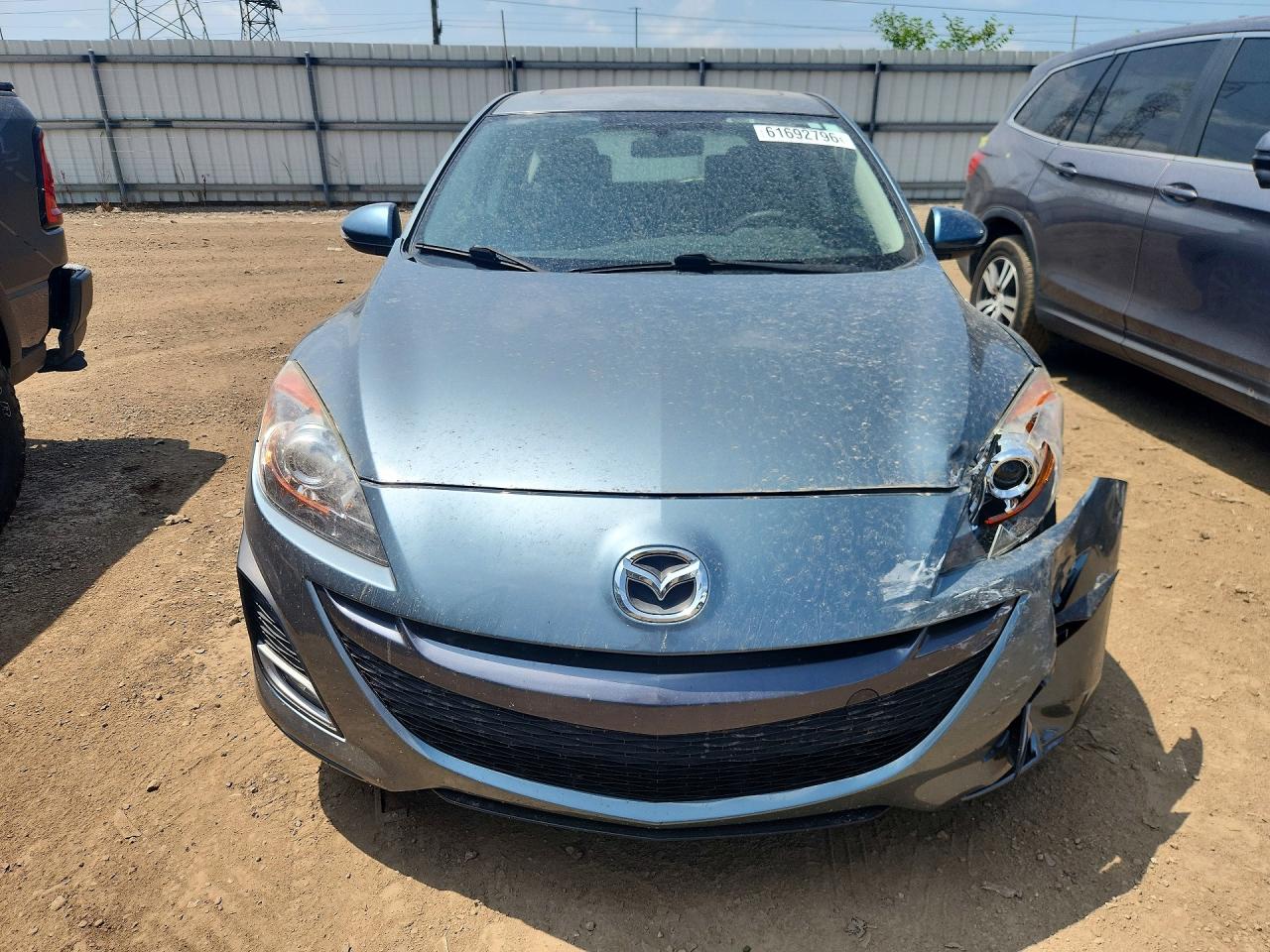 2010 Mazda 3 S Blue vin: JM1BL1H51A1232298
