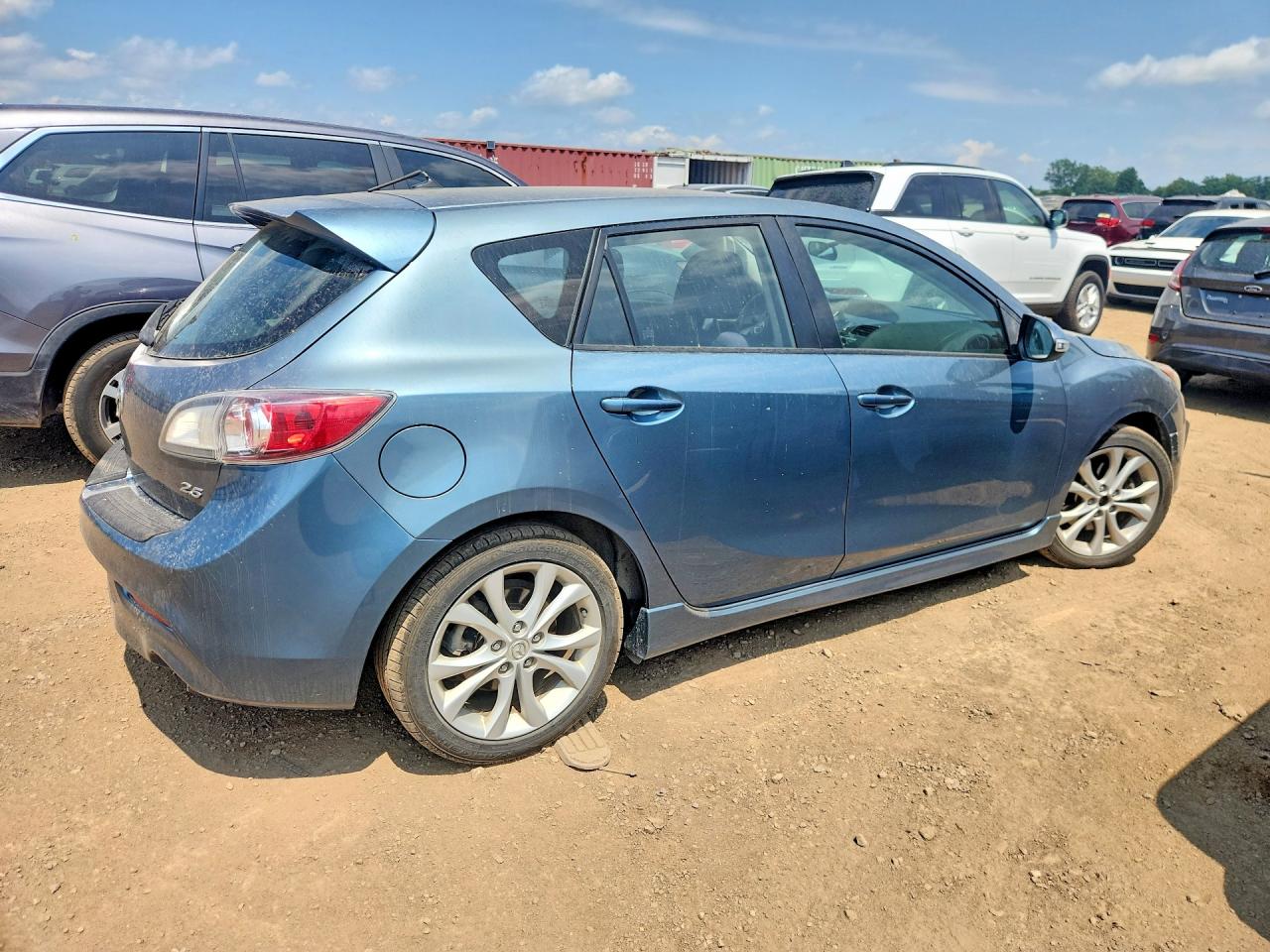 2010 Mazda 3 S Blue vin: JM1BL1H51A1232298