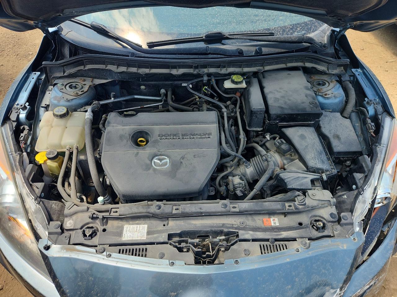 2010 Mazda 3 S Blue vin: JM1BL1H51A1232298
