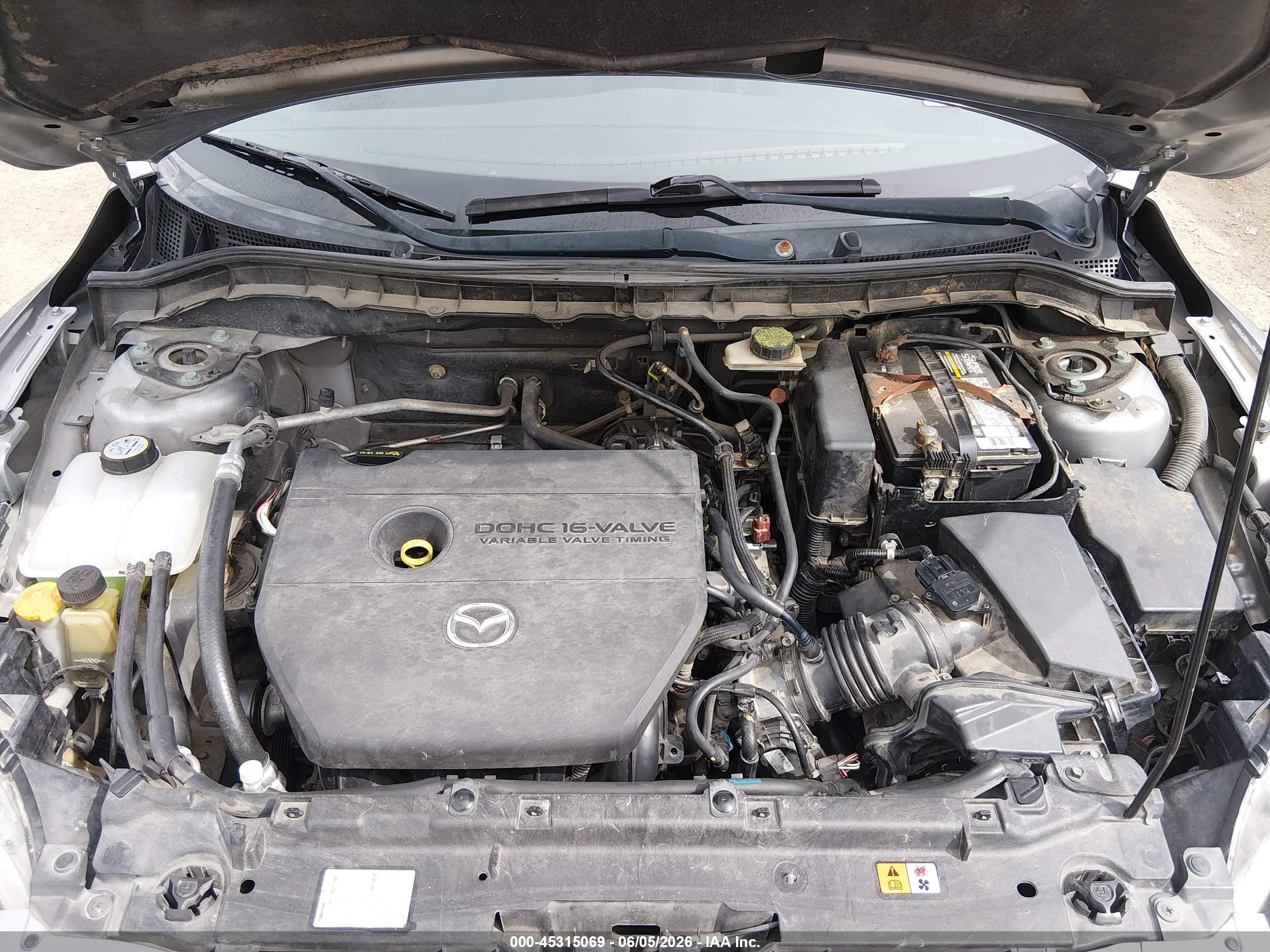 2010 Mazda Mazda3 S Sport Gray vin: JM1BL1H52A1128435