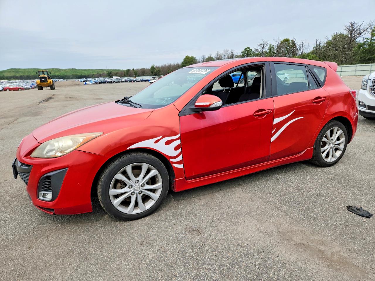 2010 Mazda 3 S Красный vin: JM1BL1H52A1142822
