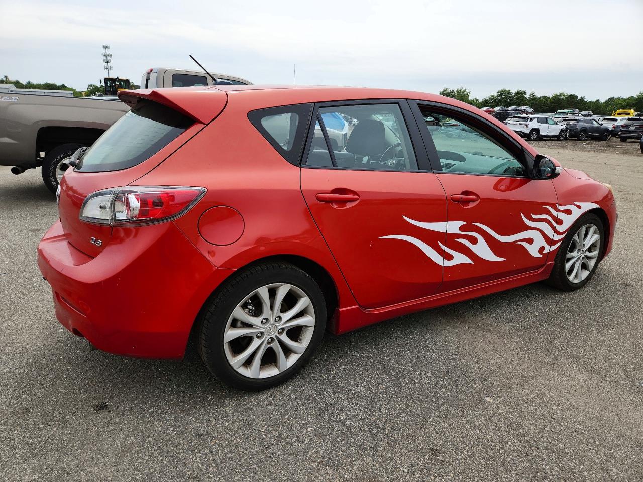 2010 Mazda 3 S Красный vin: JM1BL1H52A1142822