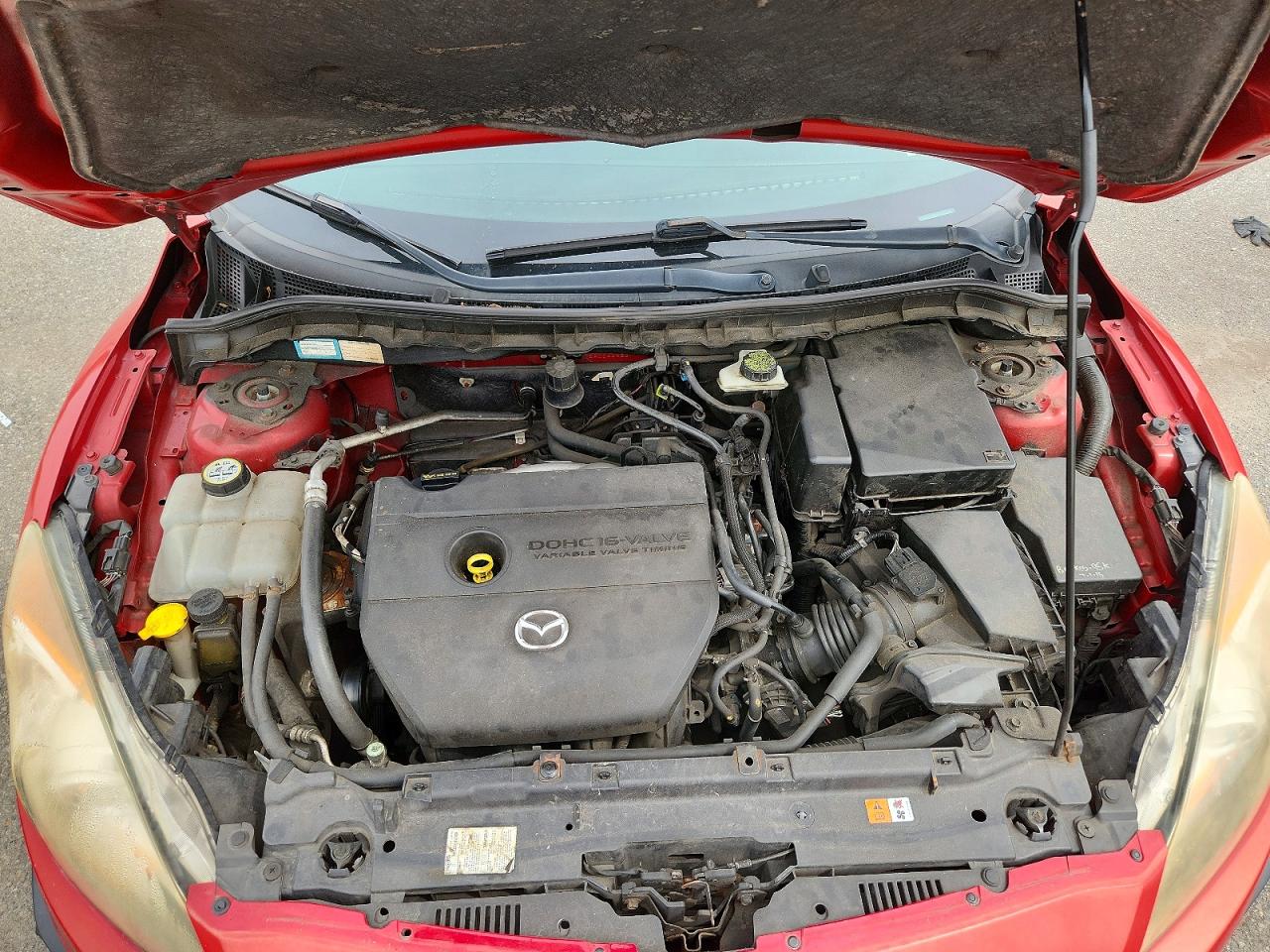2010 Mazda 3 S Красный vin: JM1BL1H52A1142822