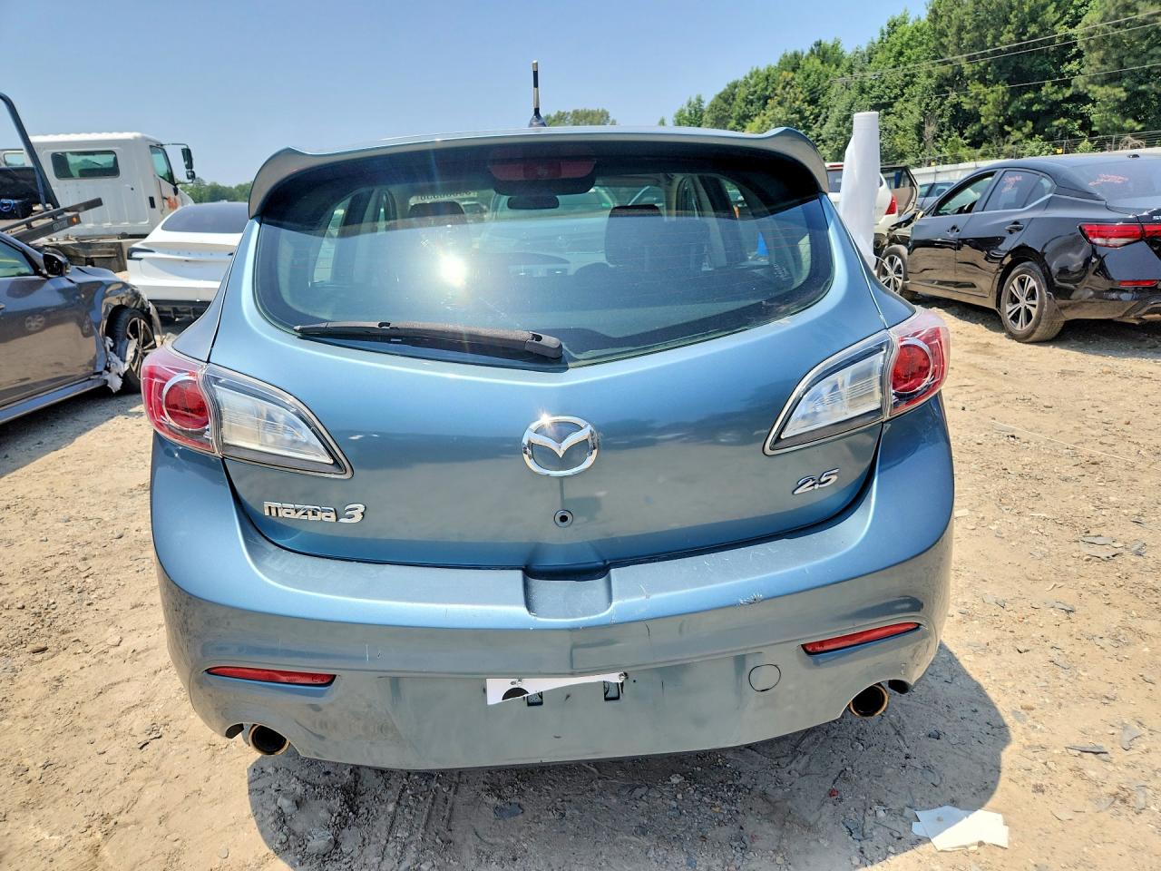 2010 Mazda 3 S Blue vin: JM1BL1H52A1209922