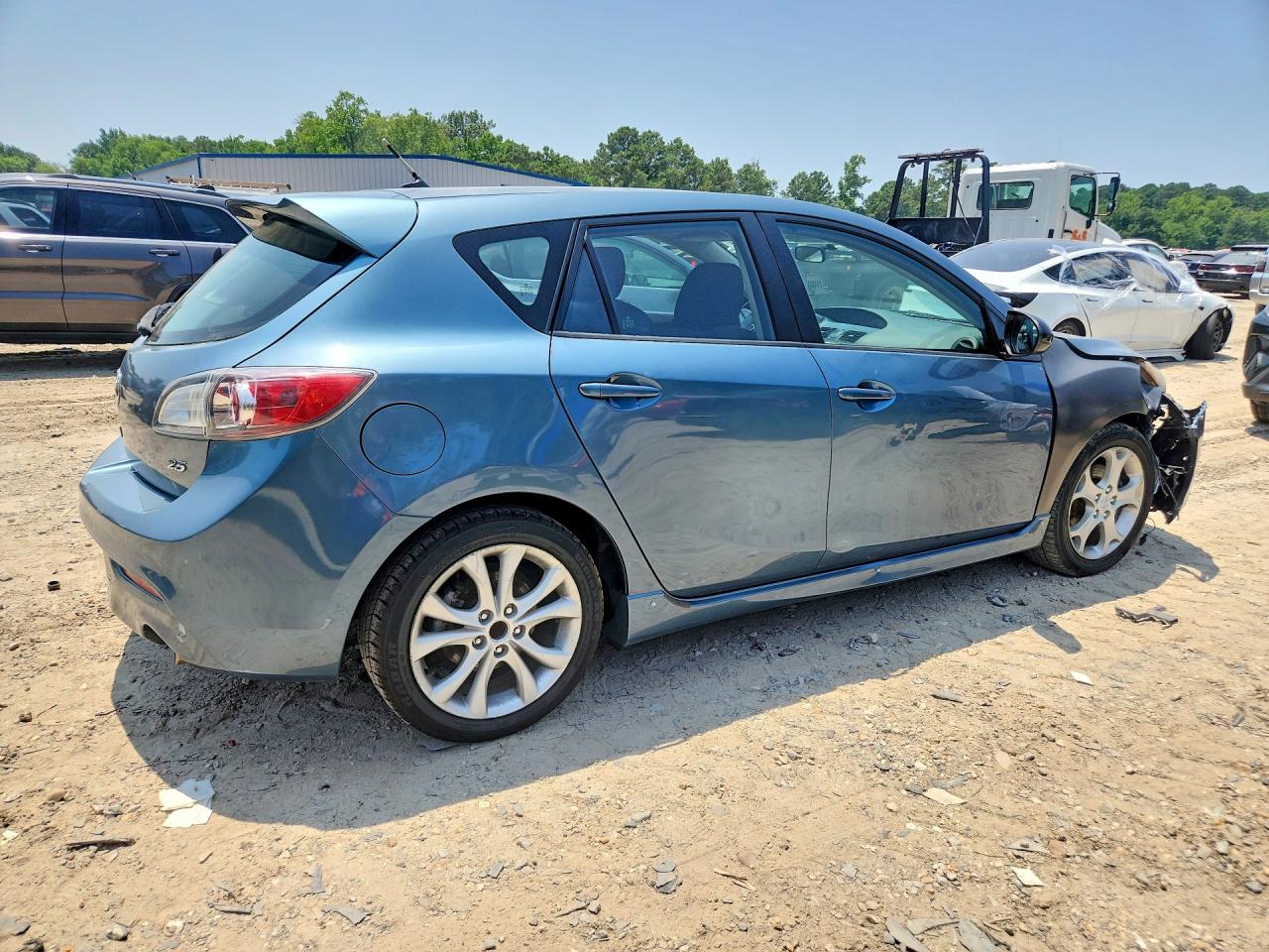 2010 Mazda 3 S Blue vin: JM1BL1H52A1209922