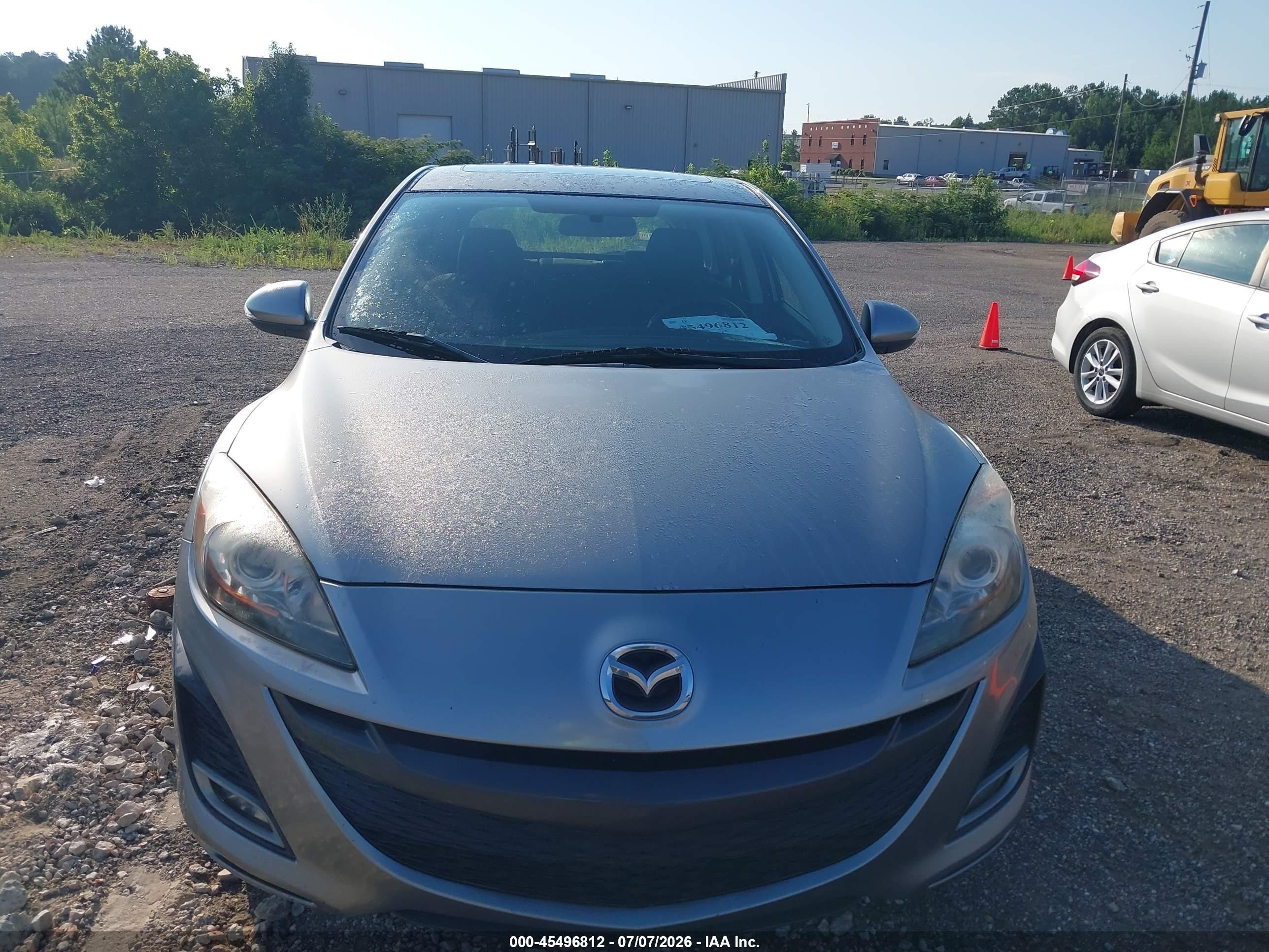 2010 Mazda Mazda3 S Sport Silver vin: JM1BL1H52A1229443